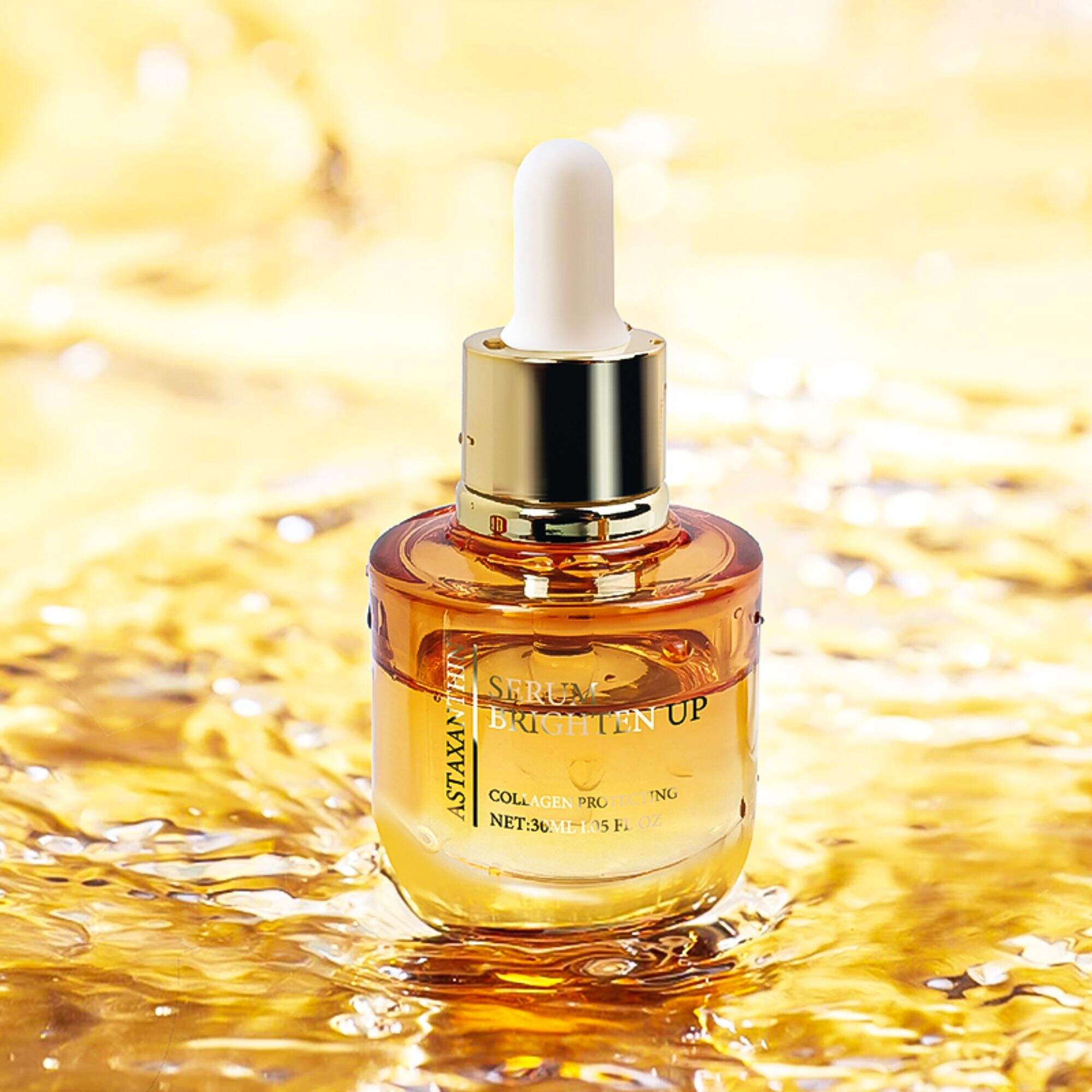 20Ml 30Ml 50Ml Gesichtsöl mit vertieftem Boden Verpackungsglasflasche HY-1877