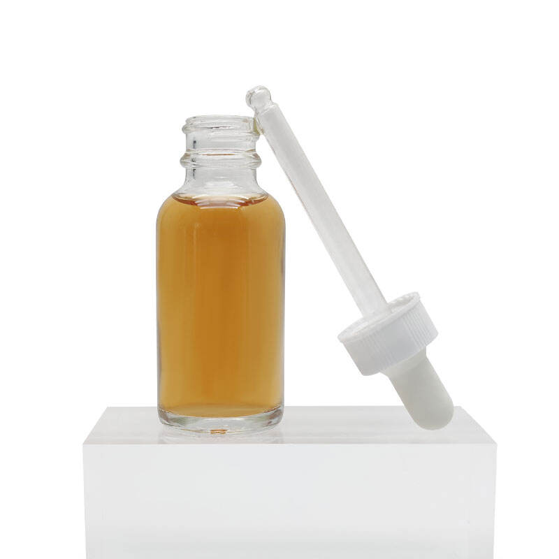 Gummispitze Tropfen 15ml, 30ml, 60ml, 120ml Bernsteinfarben Klarer Essentiellolfüller HY-1803
