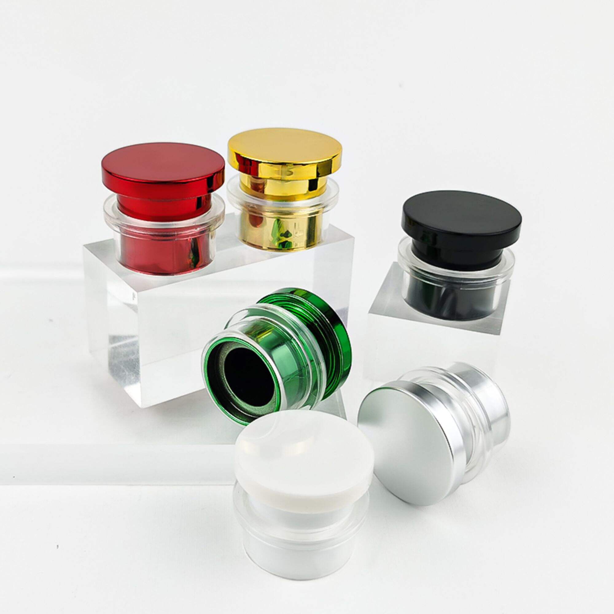 Neuheiten 30ml 50ml 100ml Parfümflaschen Parfümflasche in verschiedenen Farben HY-P327
