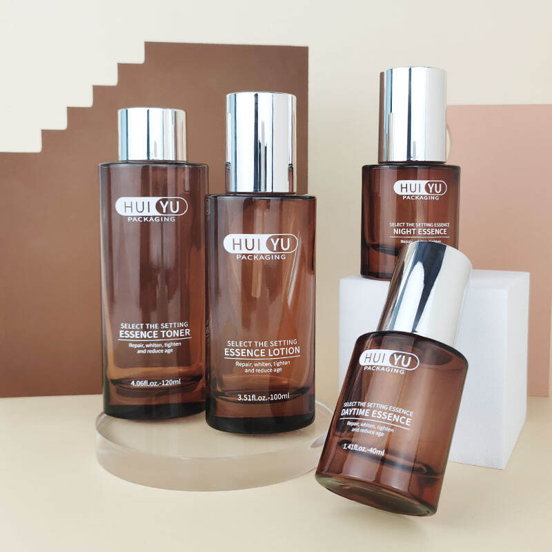 Skin care packaging containers luxury toner bottle set HY-2399