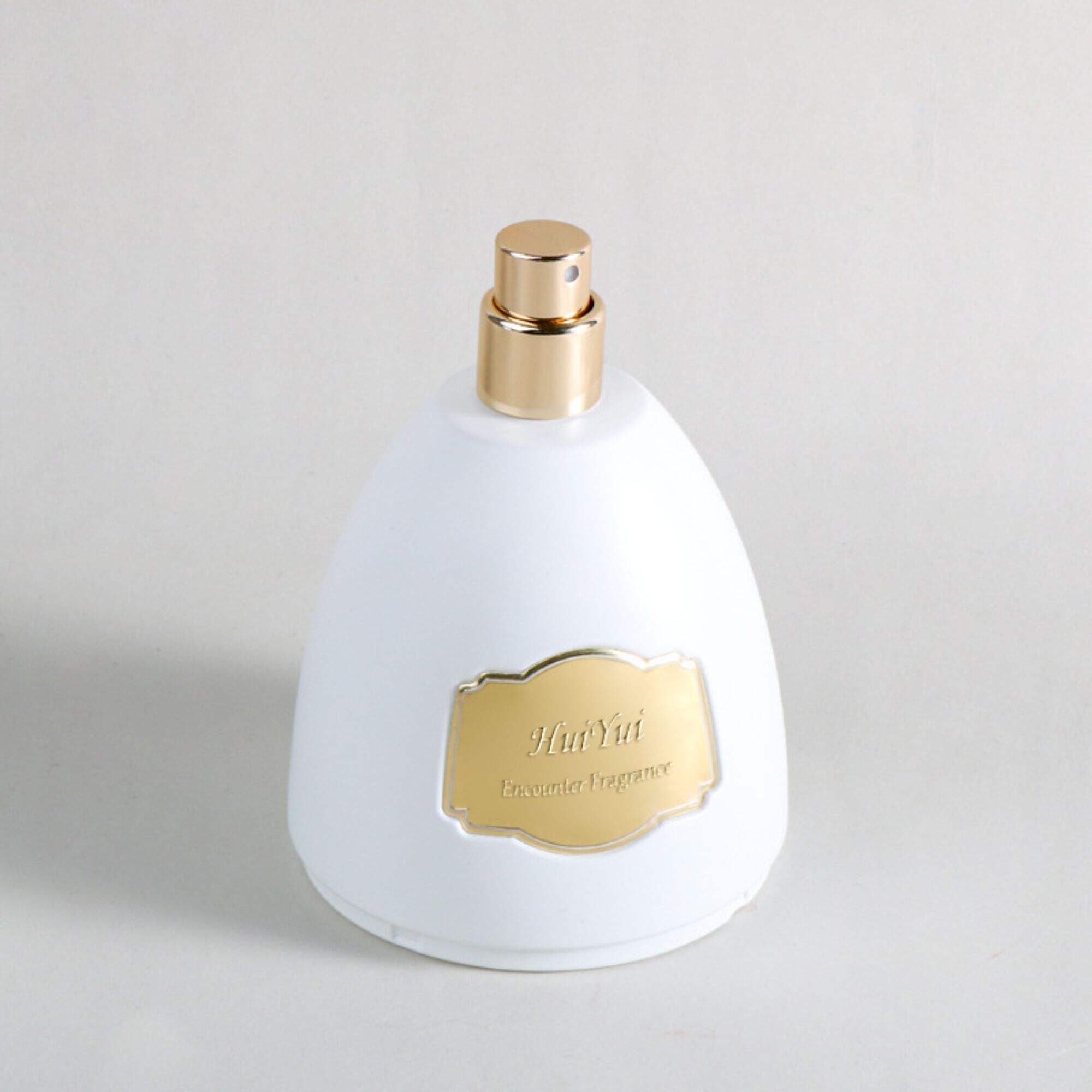 Weißer Krone-Deckel Parfumsprayflakon Vintage Miniaturparfumflakons HY-217