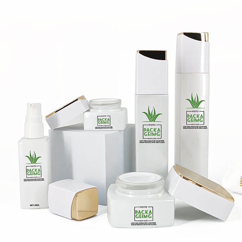 Skin care bottle face cream jars Makeup packaging set HY-2368