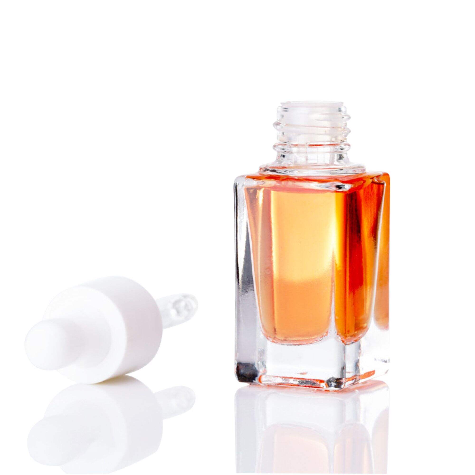 Luxusverpackung Custom Quadratische Glasmaterial Pipettenflasche HY-131