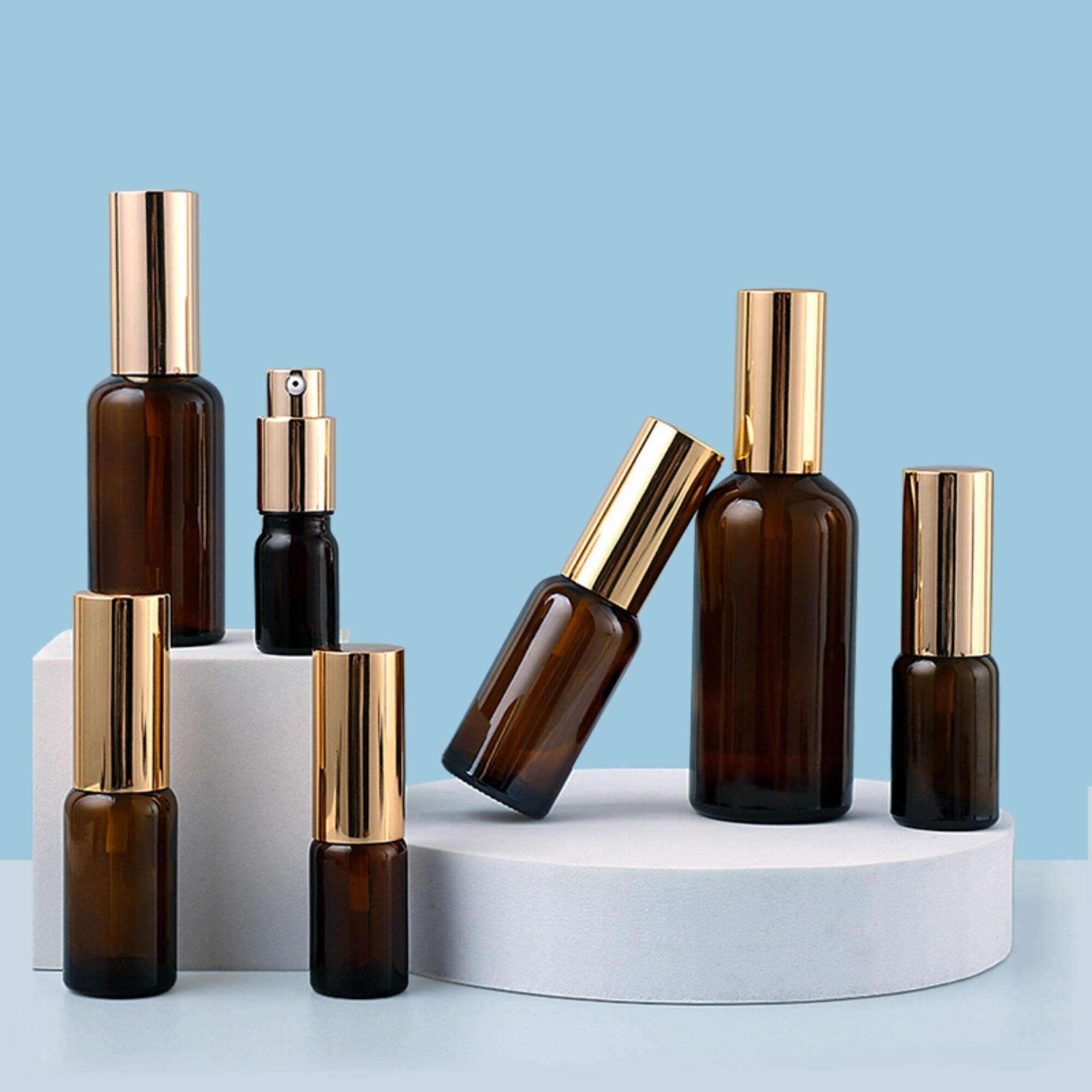 Klare Runde 5ml, 15ml, 30ml, 100ml Tropfenflaschen Mit Pipette HY-1802