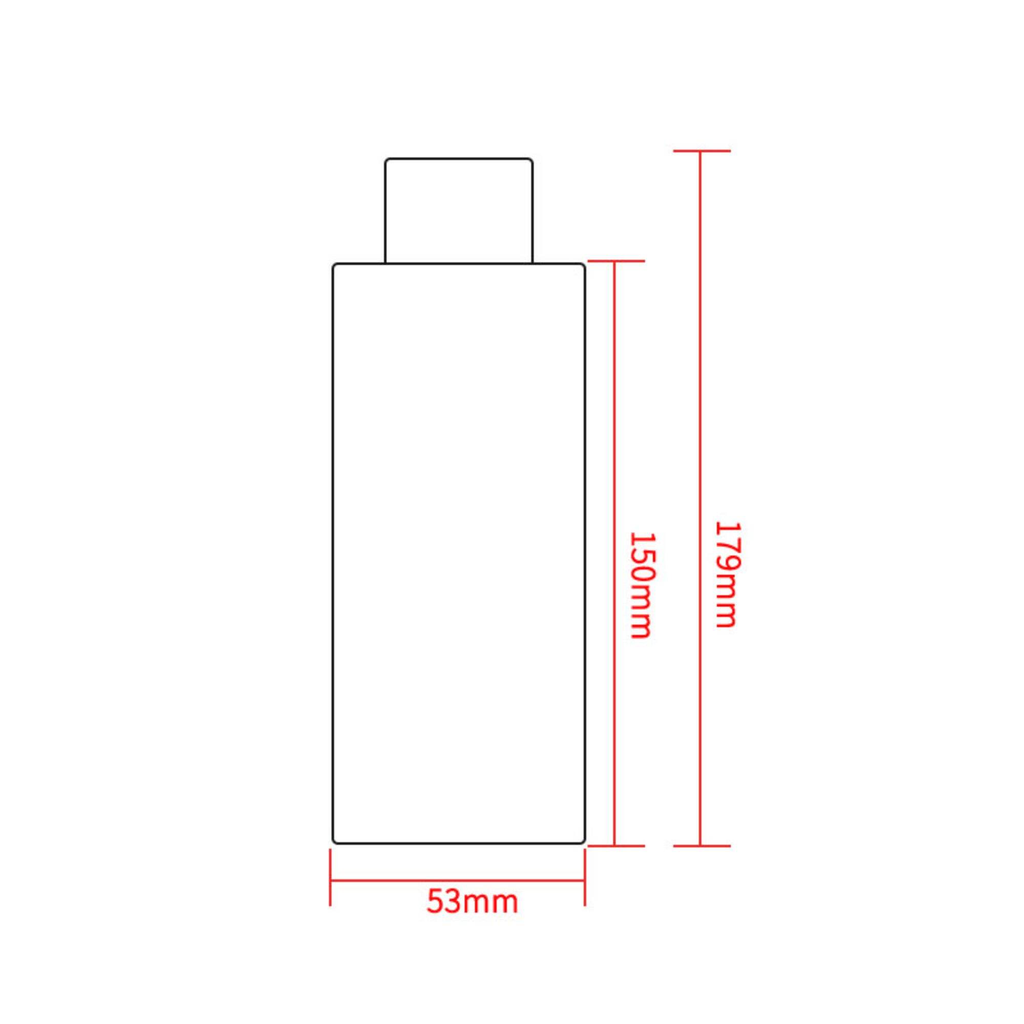 High-End Luxusglasflasche für Kosmetik 120ml Hautpflegeverpackung HY-1864
