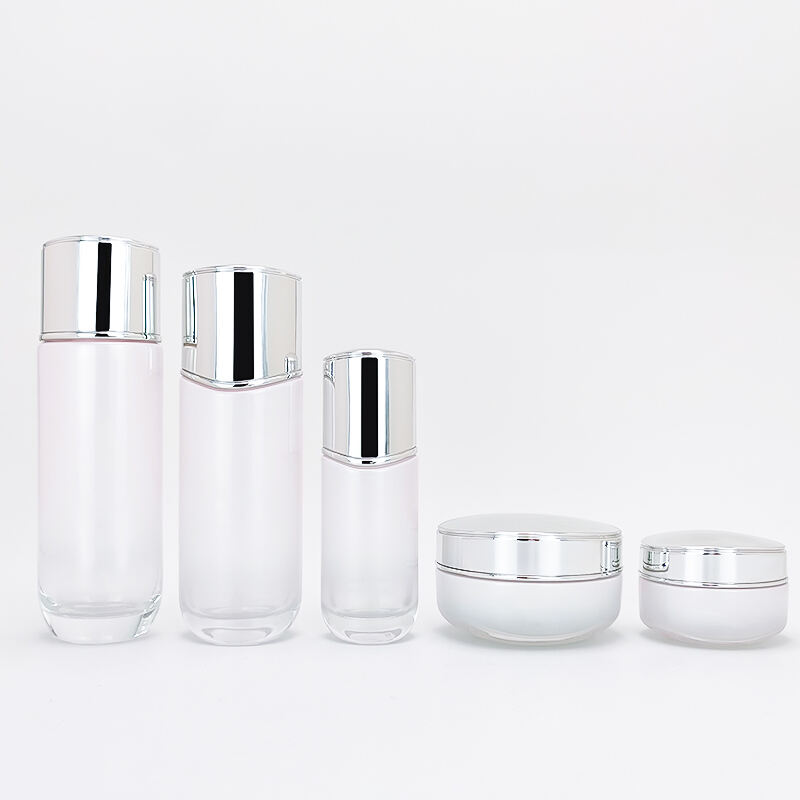 Custom Cosmetic container Glass jar subpackage HY-2374