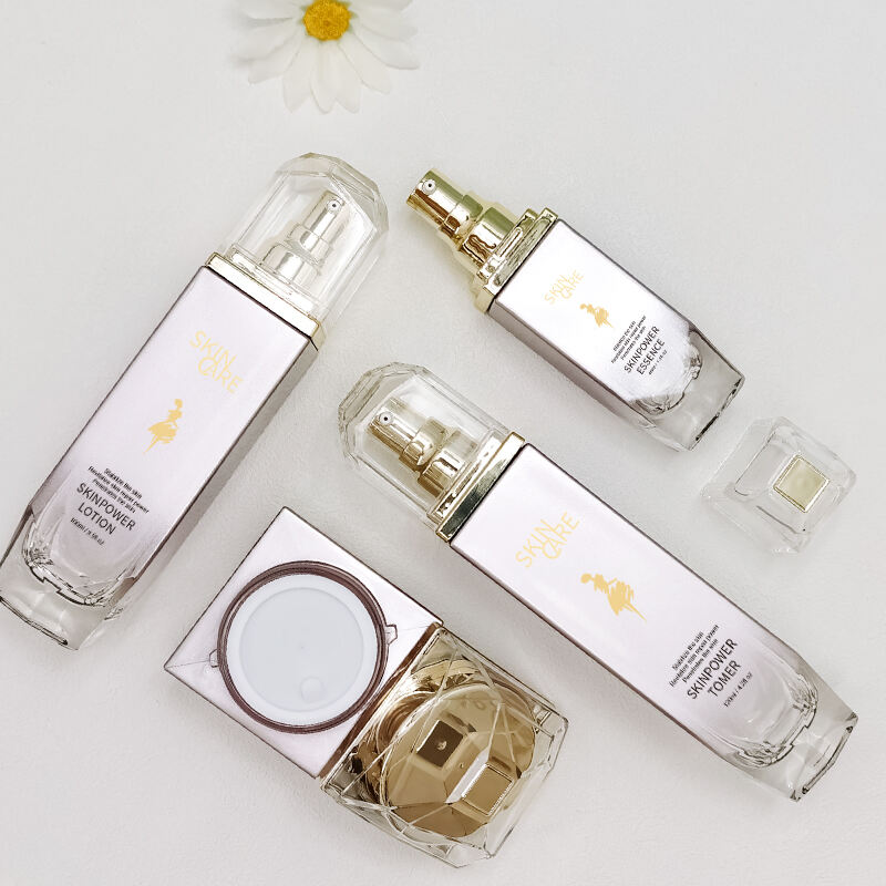 Lotion Hautpflege Gesicht kosmetisches Glasset HY-2424