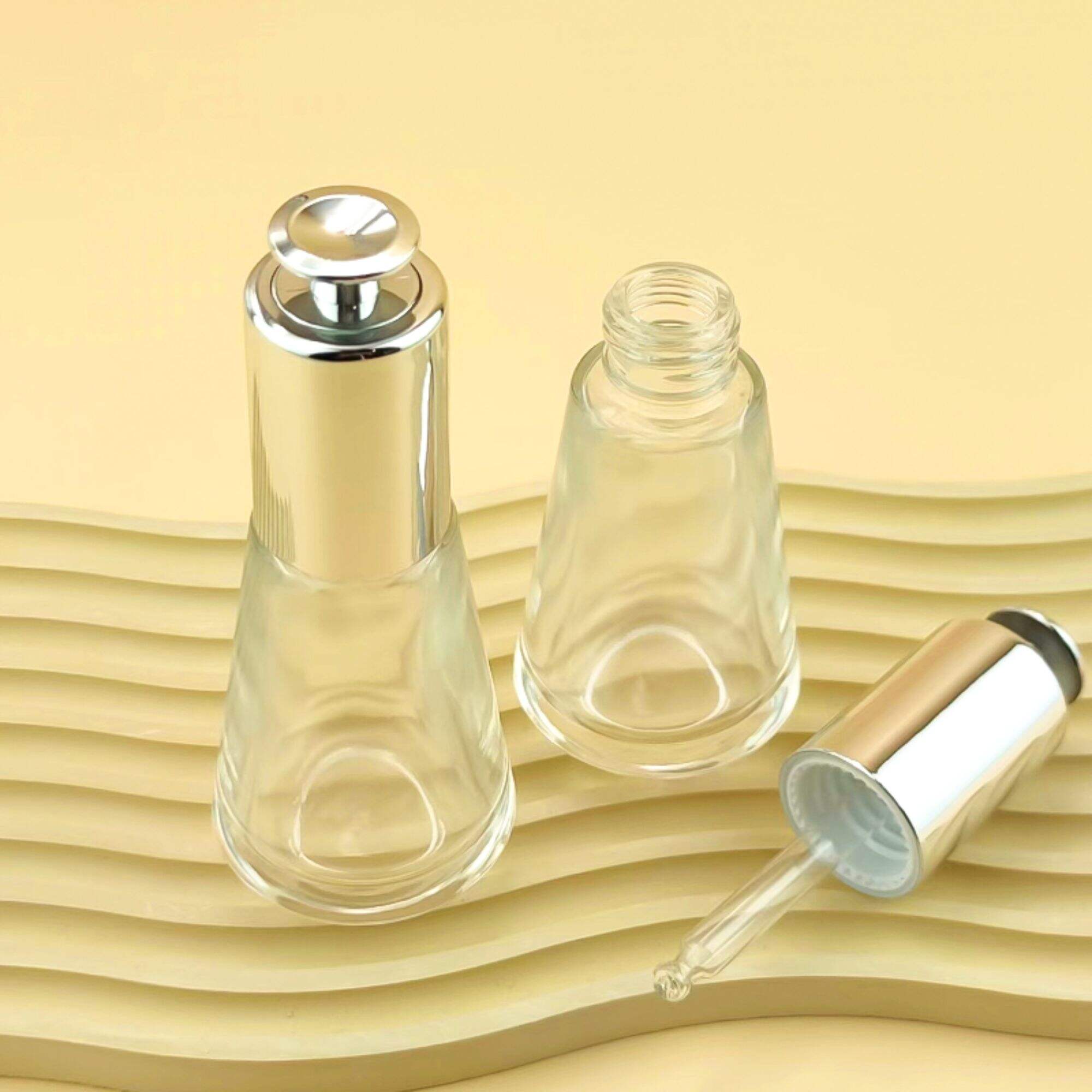 Transparenter Druckpumpenspender für Essenzflüssigkeit HY-1817