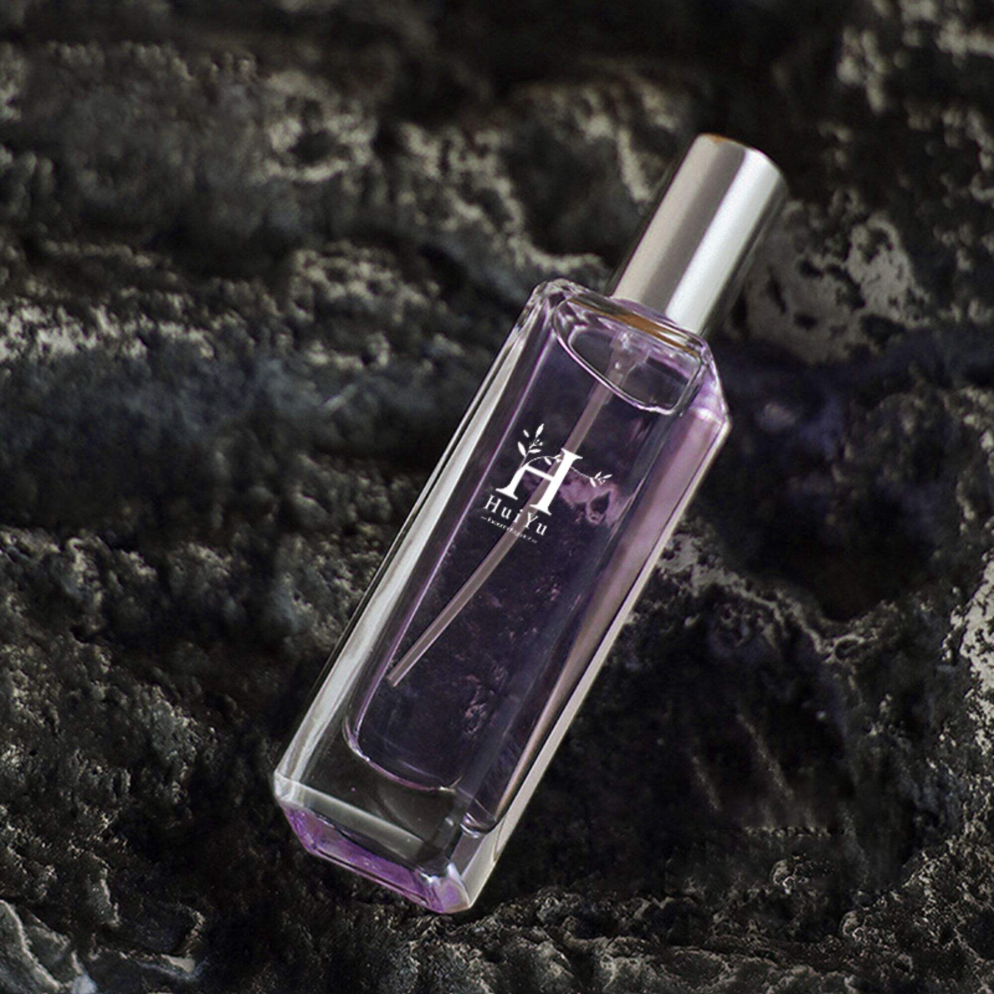 Frauenparfüm violette Flasche 30ML transparente Glasflasche Parfüm Trennflasche HY-224