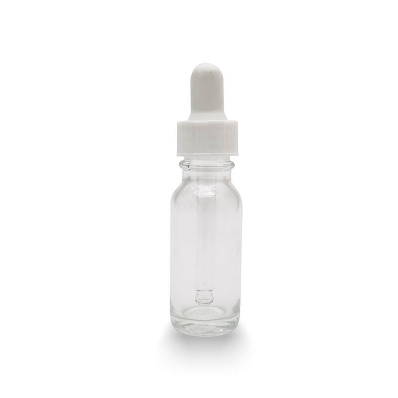 Rubber tipped dropper 15ml、30ml、60ml、120ml Amber Clear Essential Oil Bottle HY-1803