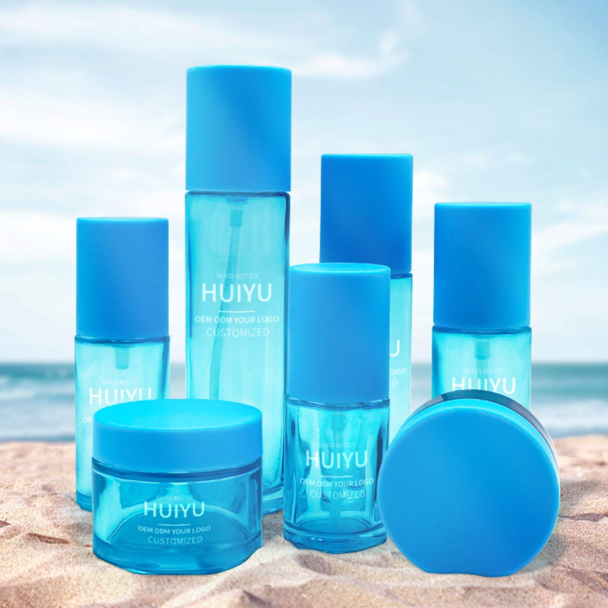 Vor-rätig einfache Glasflasche Set HY-2383