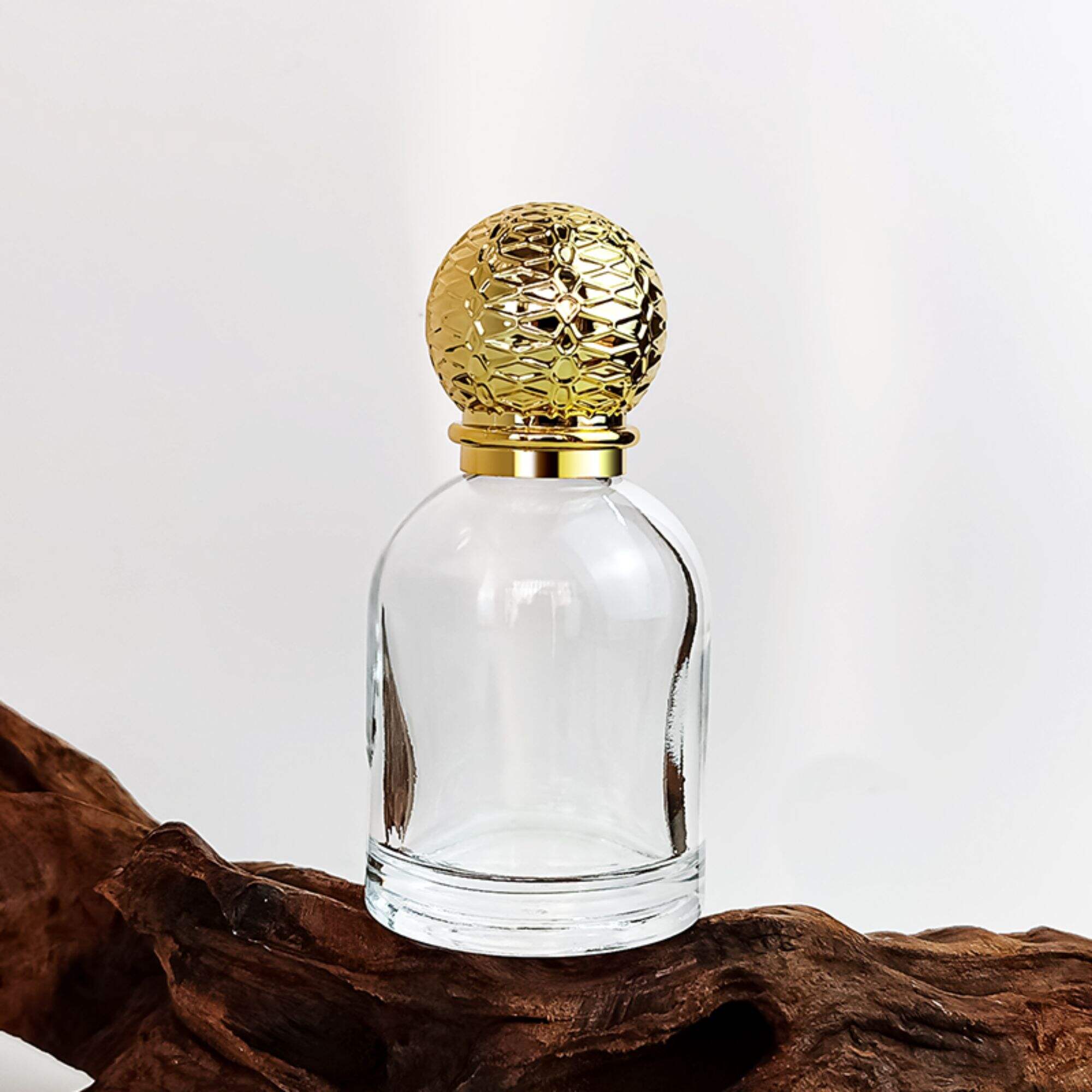 Neues Design Transparent 30Ml 50Ml 100Ml Glas Duftfläschchen HY-P306