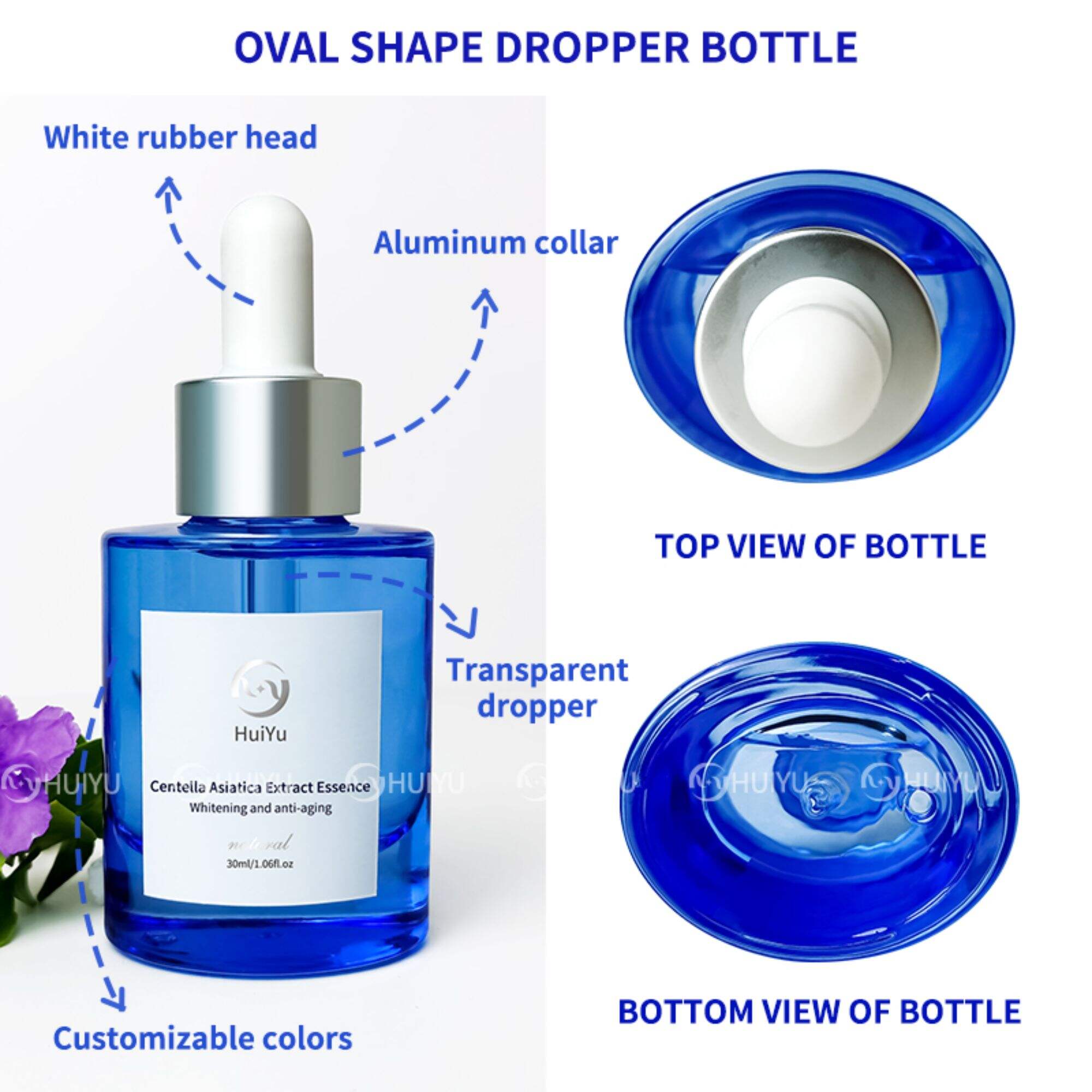 Skin care packaging containers luxury toner bottle set HY-2399
