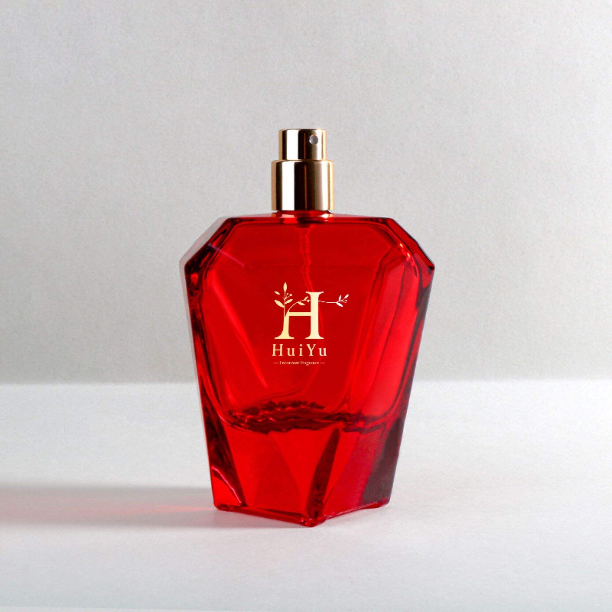 damenparfüm rote Flasche kleines Parfümsprayfläschchen HY-214
