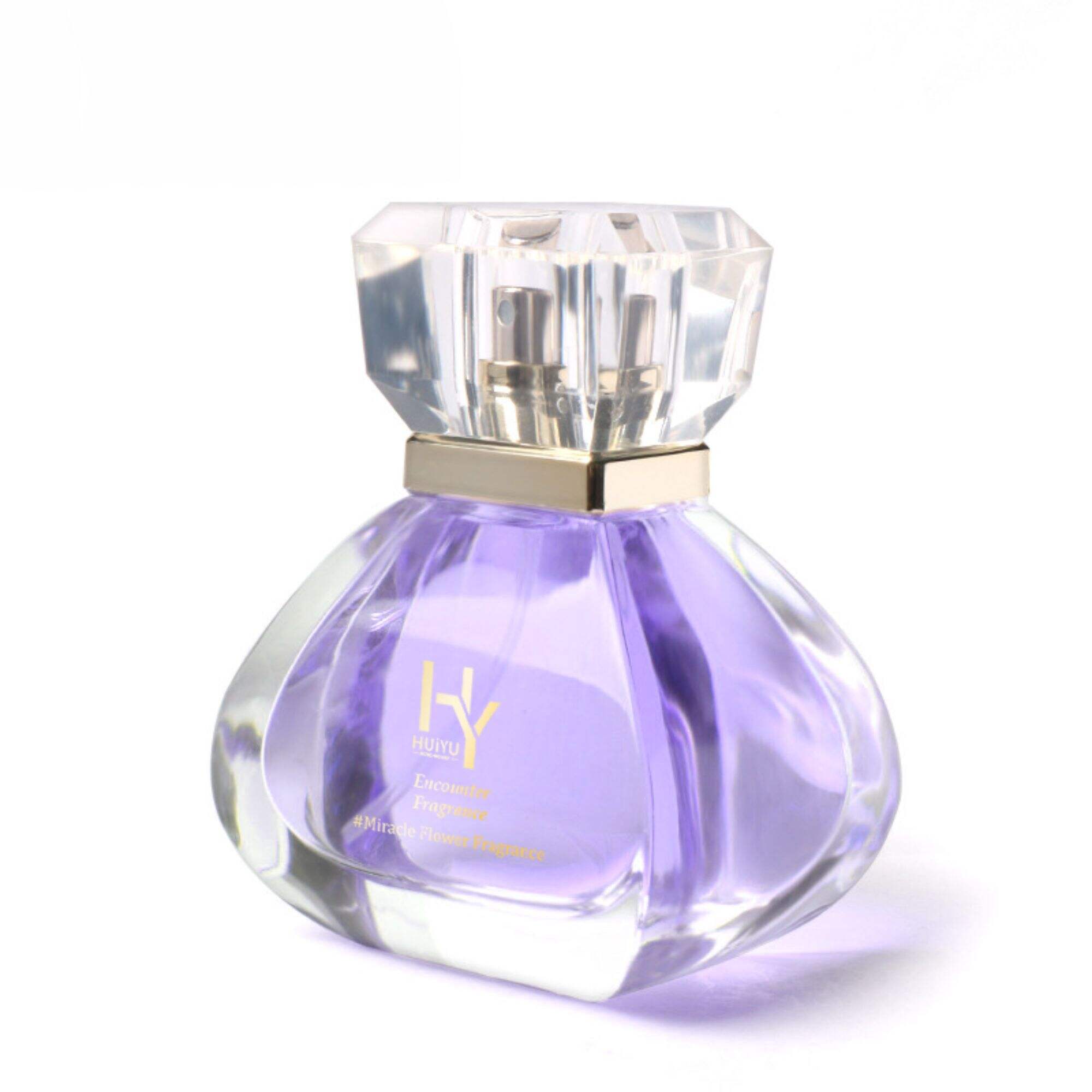 Neues Design Elegante Einzigartige Glasflasche Mit Eigenem Logo Kosmetische Parfümflaschen HY-226