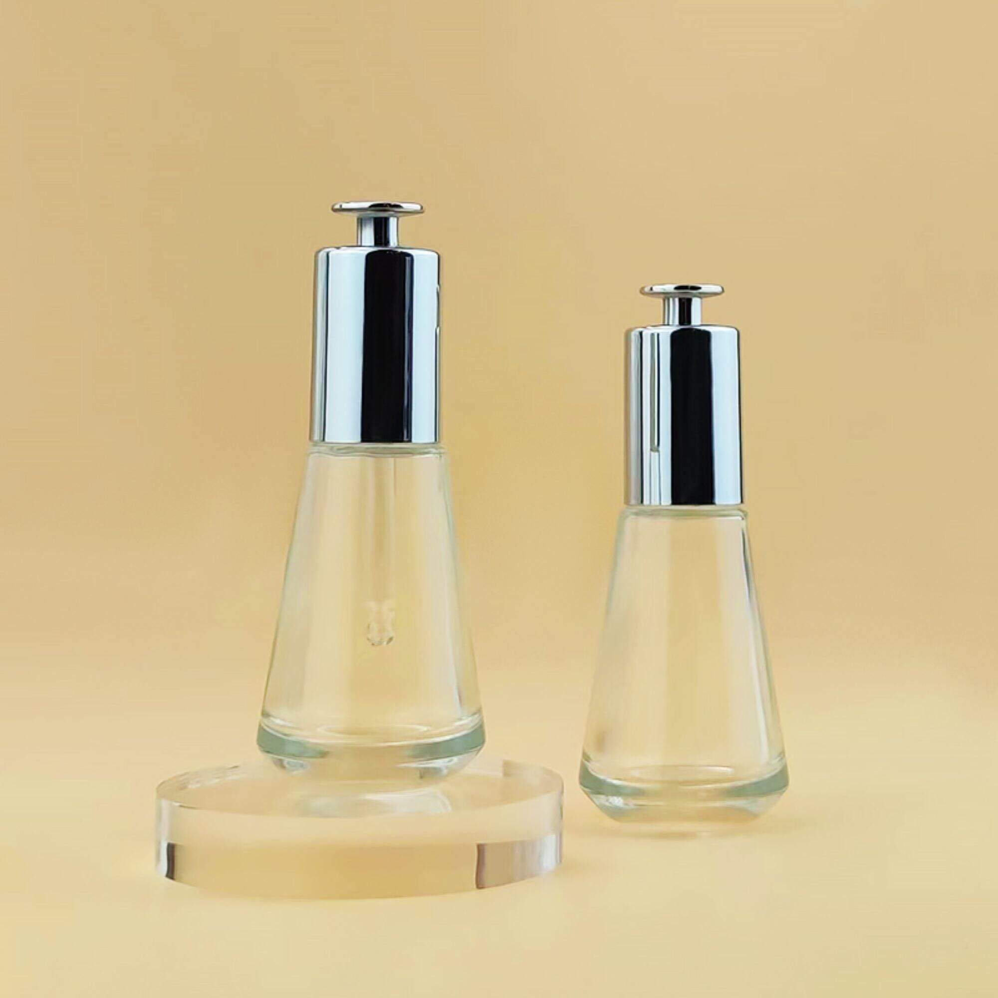 Transparenter Druckpumpenspender für Essenzflüssigkeit HY-1817