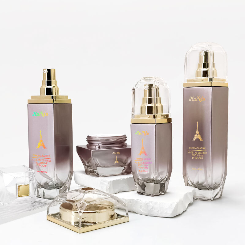 Lotion Hautpflege Gesicht kosmetisches Glasset HY-2424