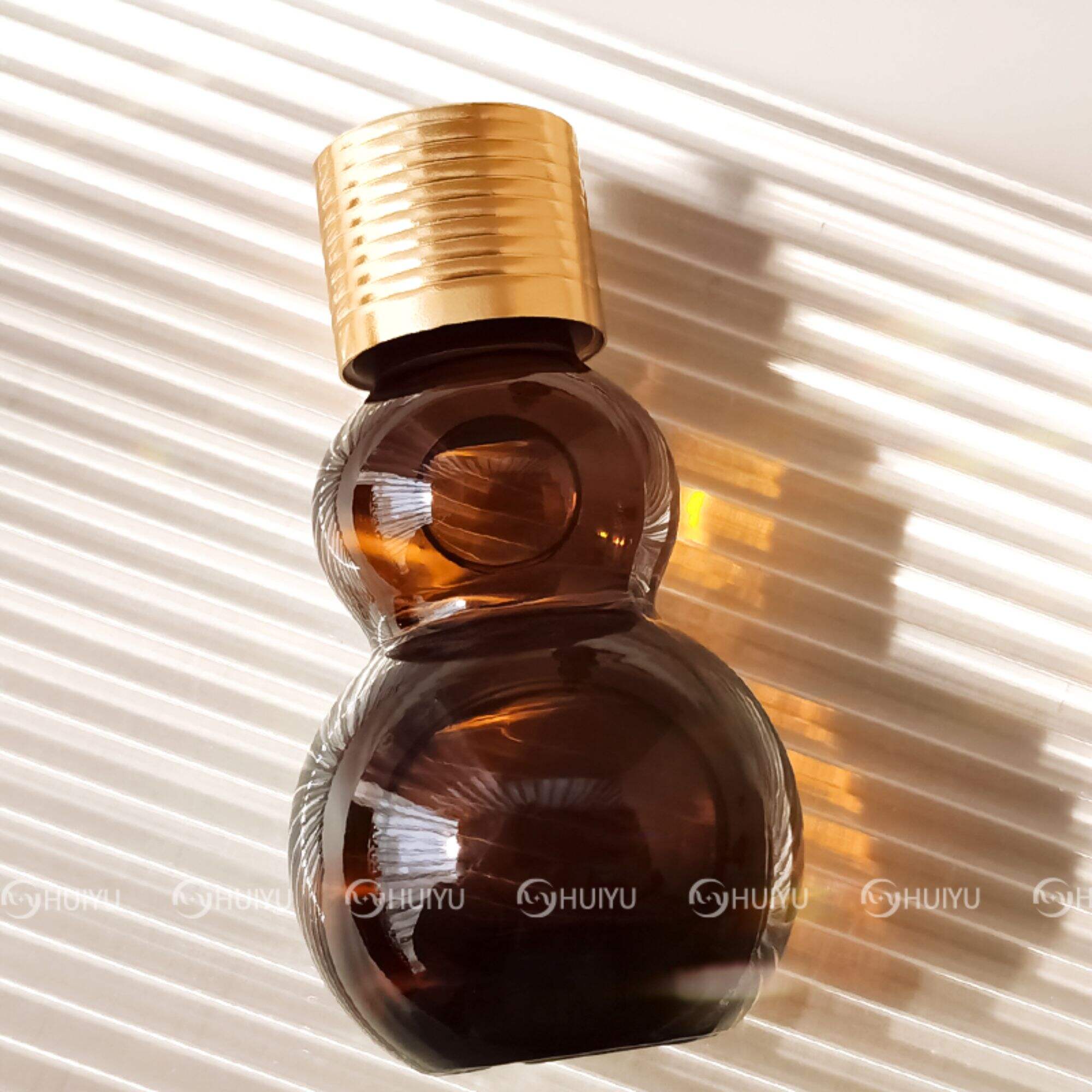 Kürbisförmige Glasflasche 20ml kreative Anpassung HY-1841
