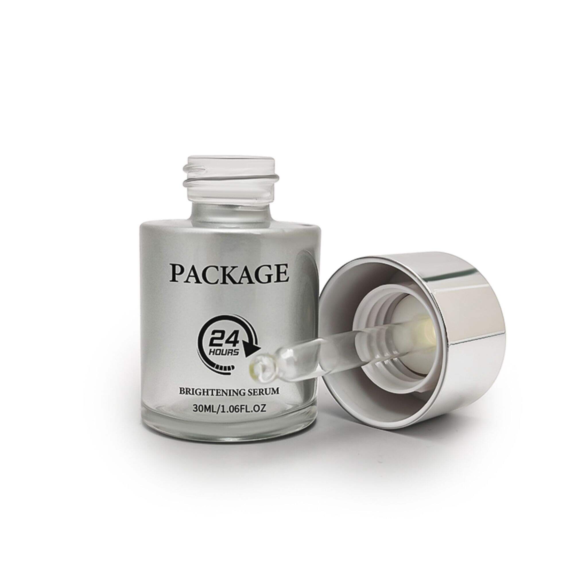 Luxuriöse Glasflasche 30Ml 20Ml Vergoldete Glas Kosmetikbehälter HY-1838