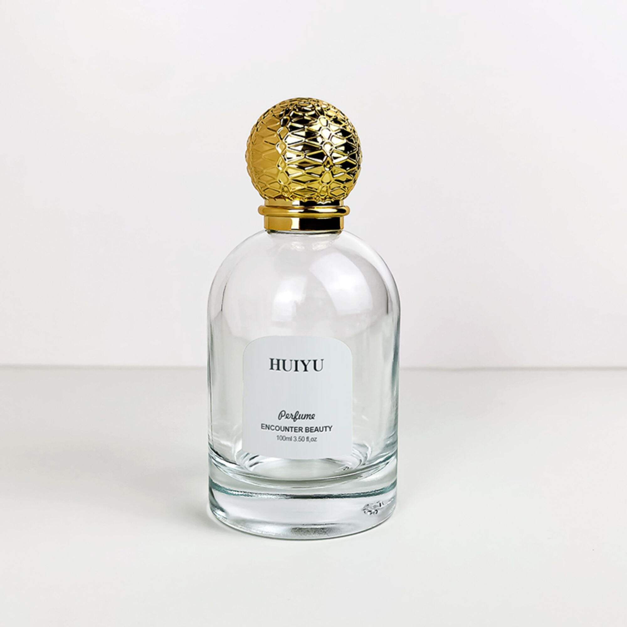 Neues Design Transparent 30Ml 50Ml 100Ml Glas Duftfläschchen HY-P306