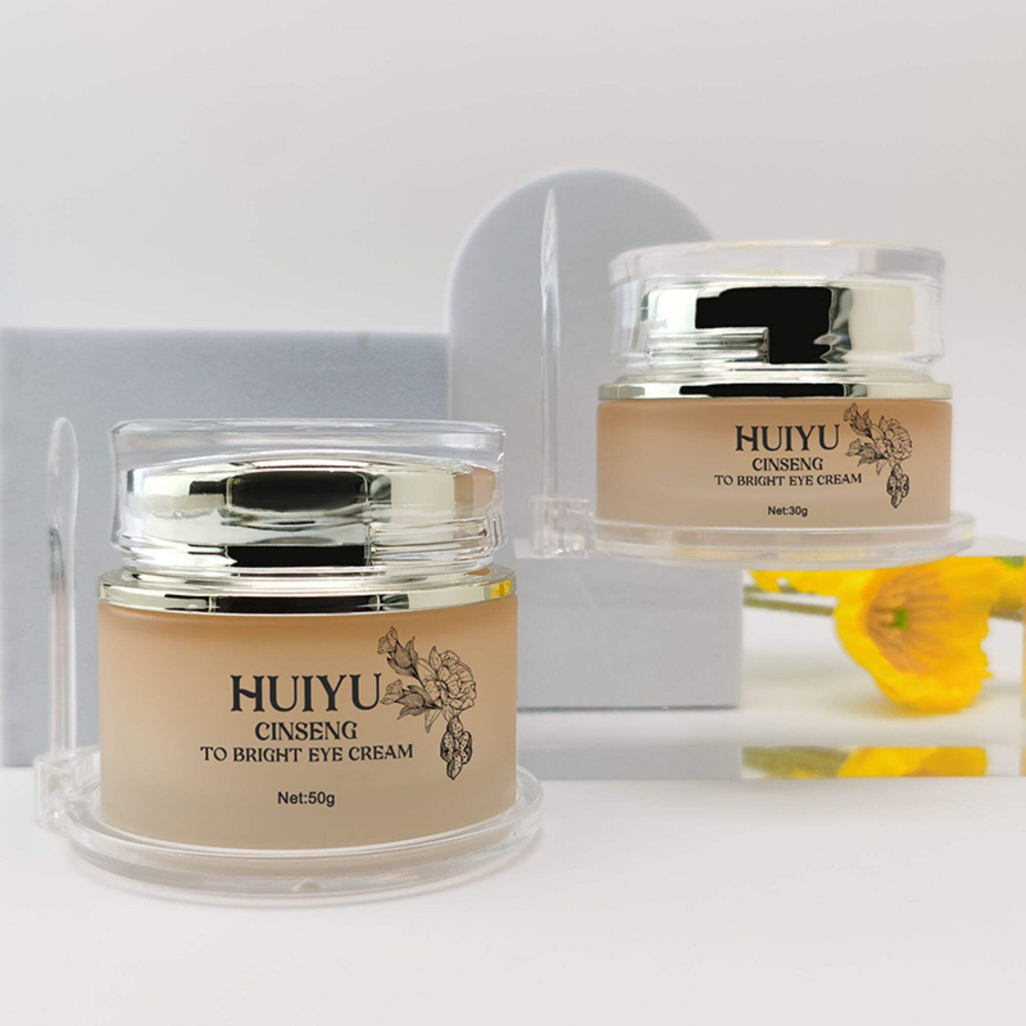 Neues Design 30G 50G leere Tons Glasflaschen Set HY-2338