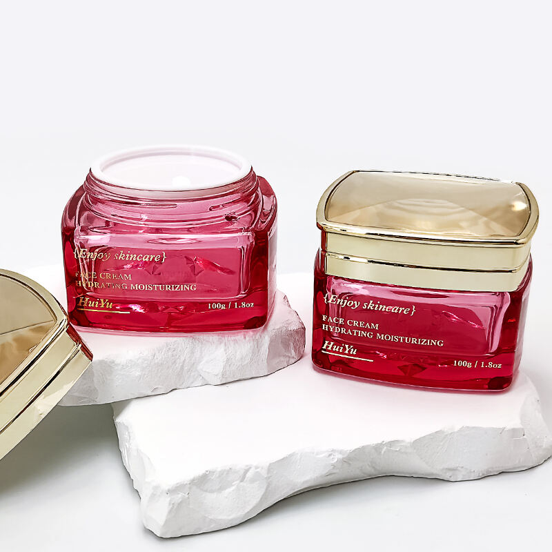 glasflaschen-Sets Glasdose für Hautcreme Gesichtscreme Lotionflasche HY-2425