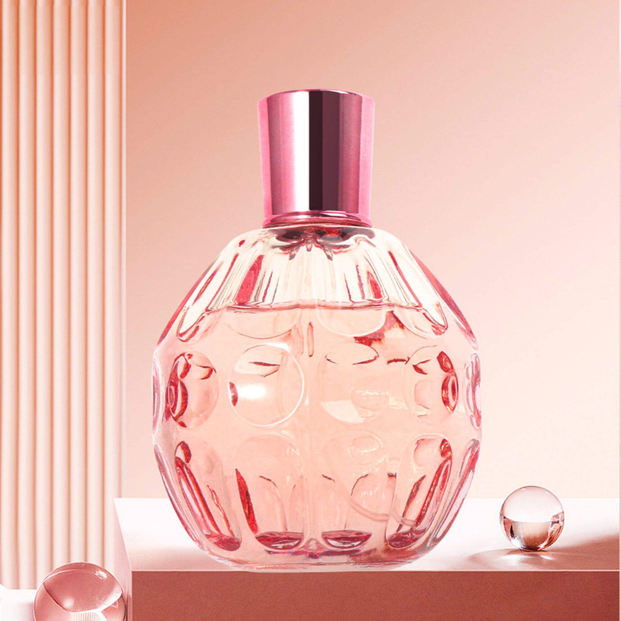 frauenparfüm rosa Flasche auffüllbarer Parfümspray HY-215