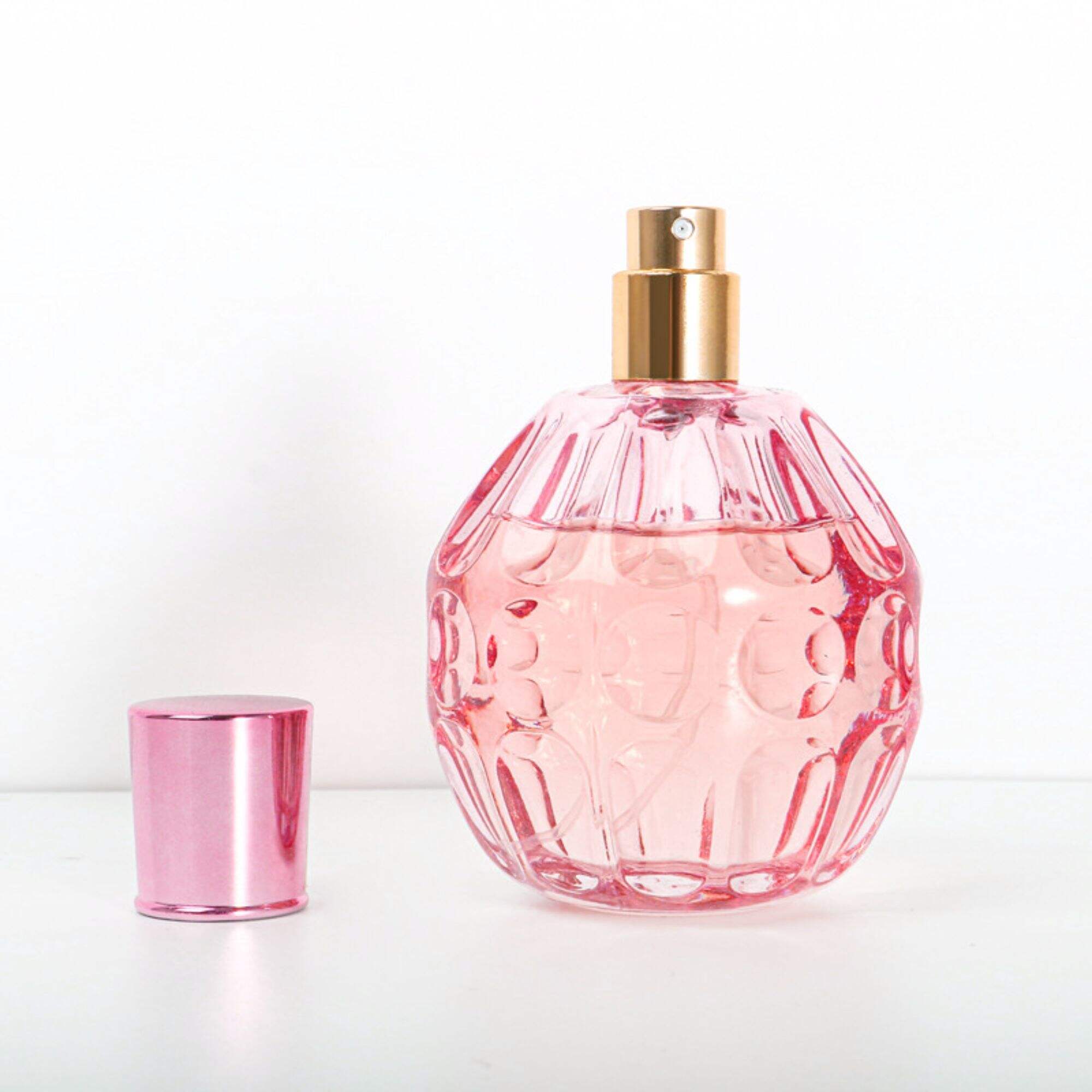frauenparfüm rosa Flasche auffüllbarer Parfümspray HY-215