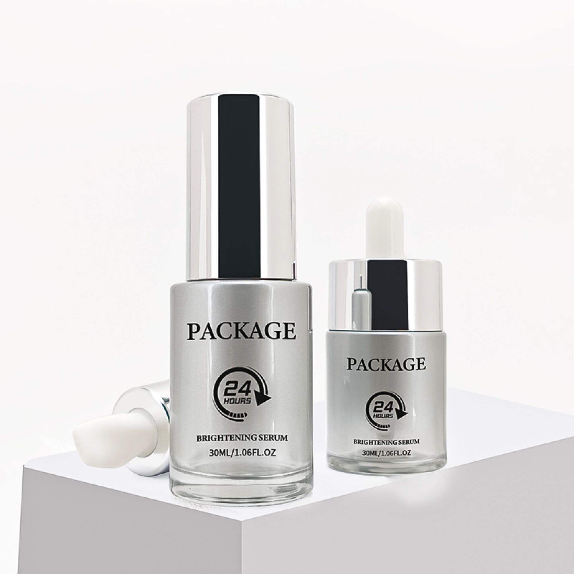 Luxuriöse Glasflasche 30Ml 20Ml Vergoldete Glas Kosmetikbehälter HY-1838