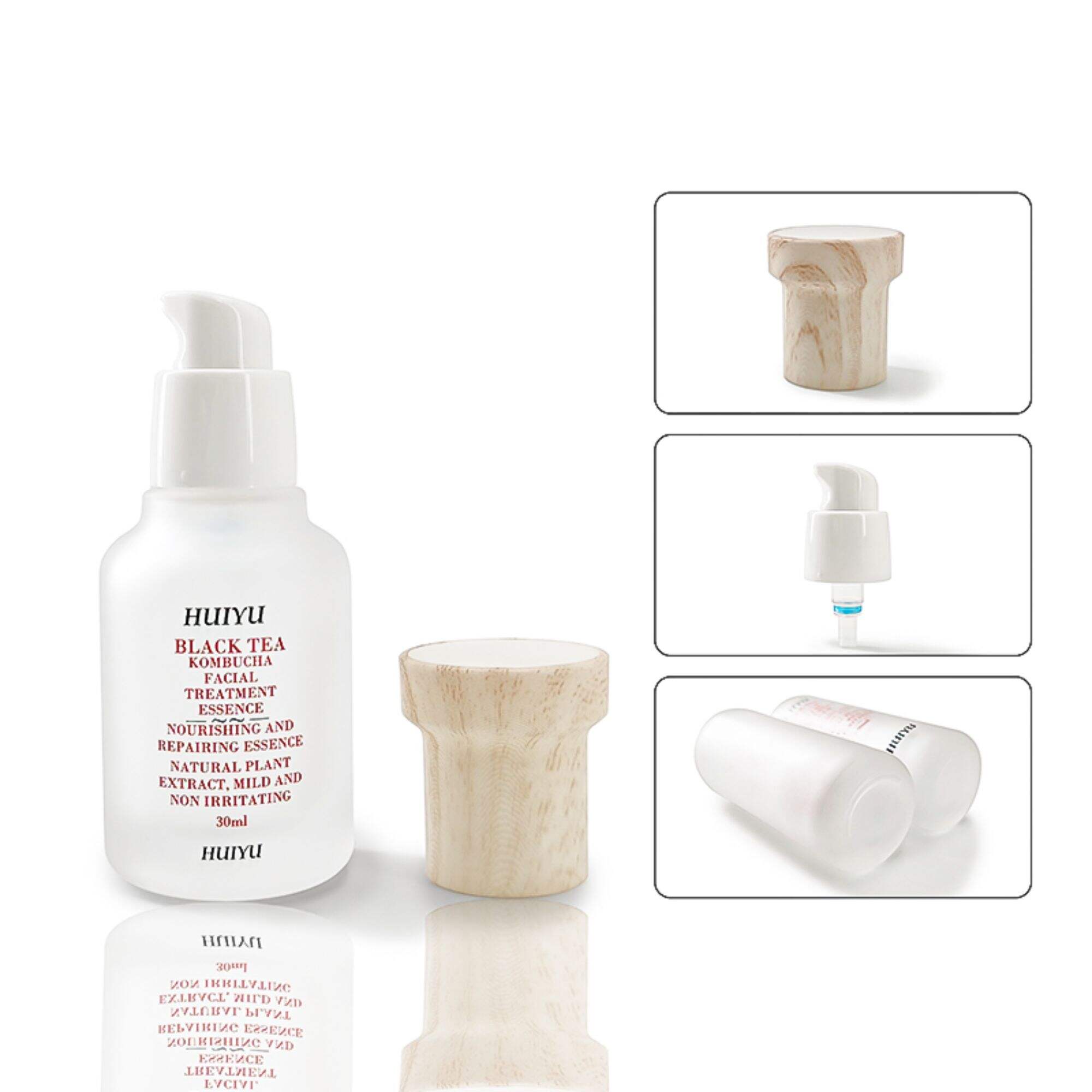 Bambusmuster Verschluss Milchlotionflasche HY-2391