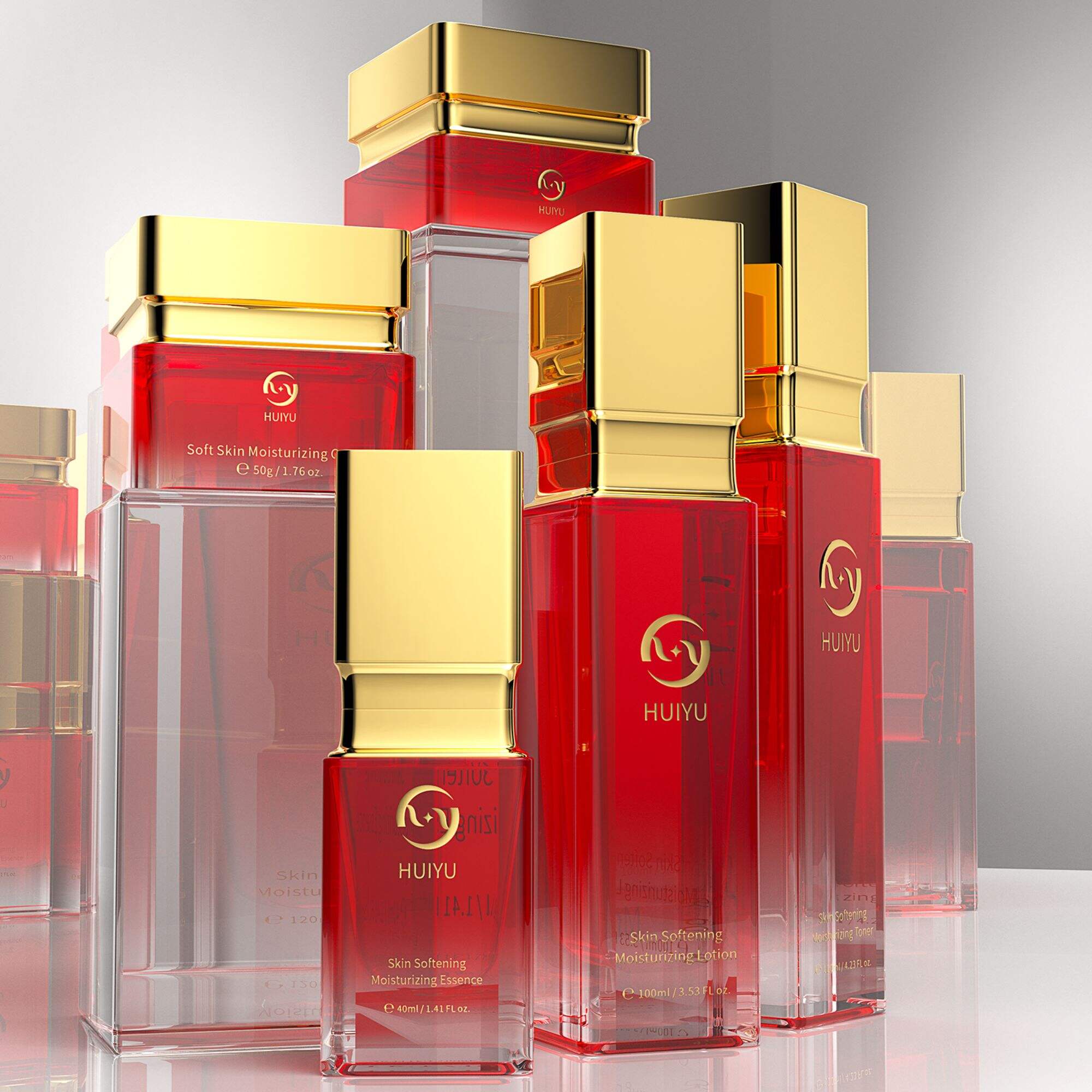 Luxuskosmetik Verpackung Cremeflaschen HY-2353