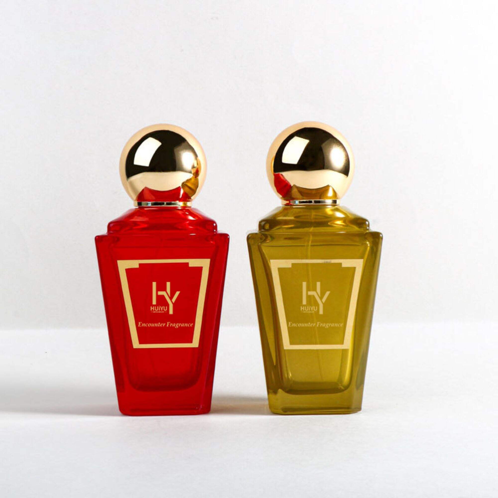 Eindeutiges Design kugelförmige Sprühduftflasche mit individueller Farbe und Logo HY-202