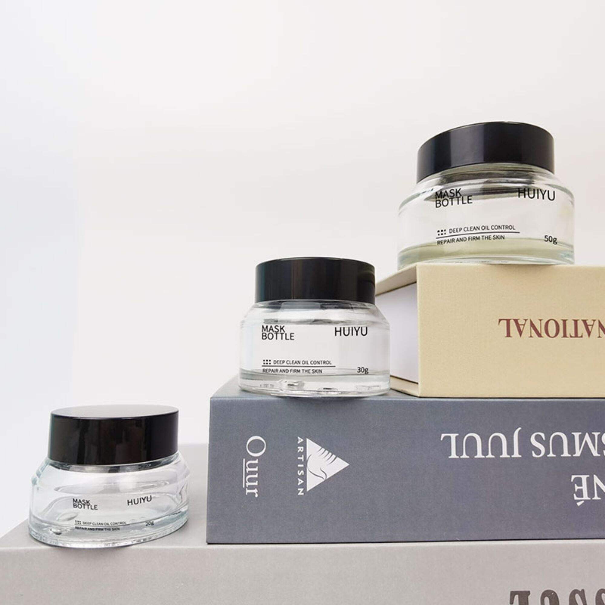 Sloping Shoulder Amber Black Skin Care Set HY-2388