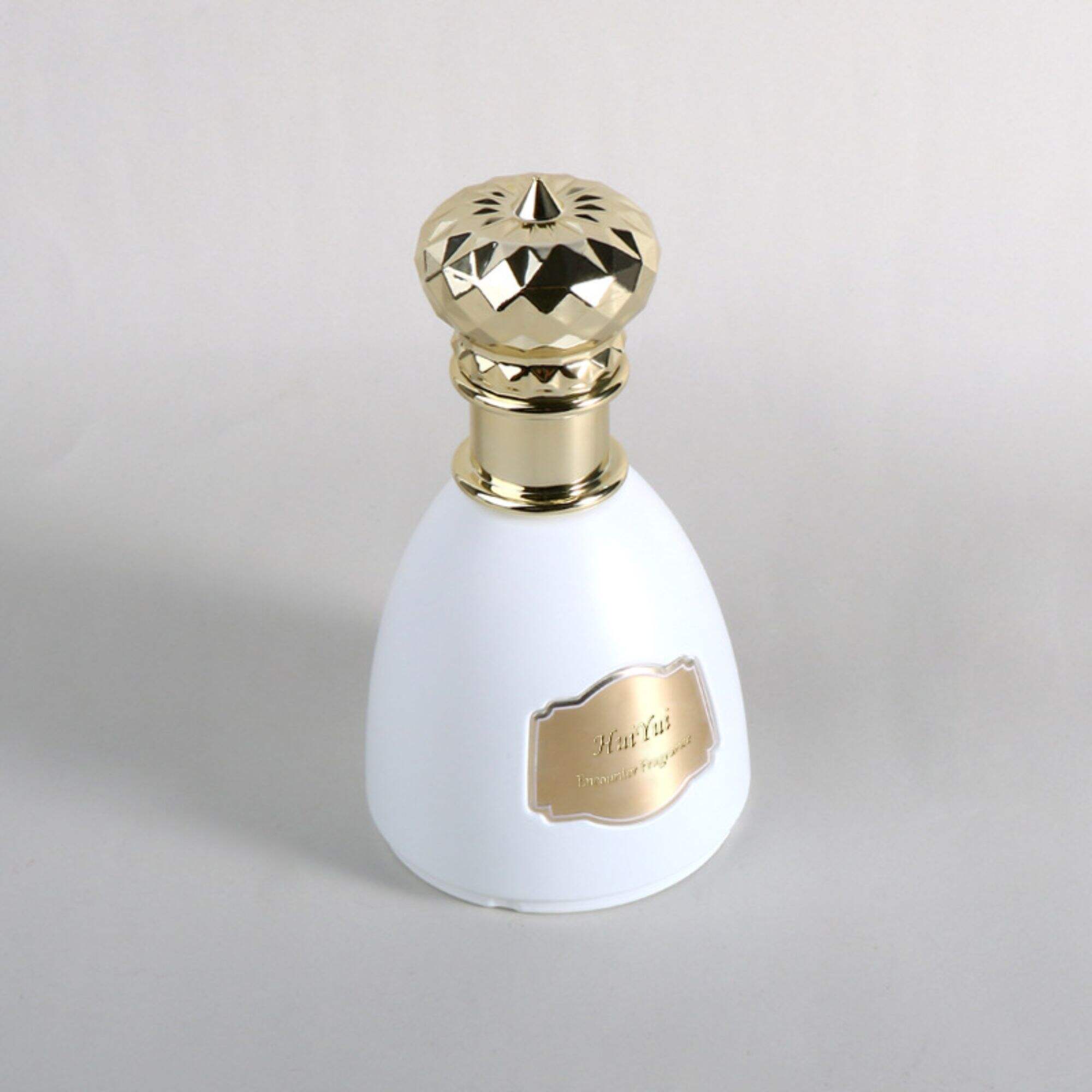 Weißer Krone-Deckel Parfumsprayflakon Vintage Miniaturparfumflakons HY-217