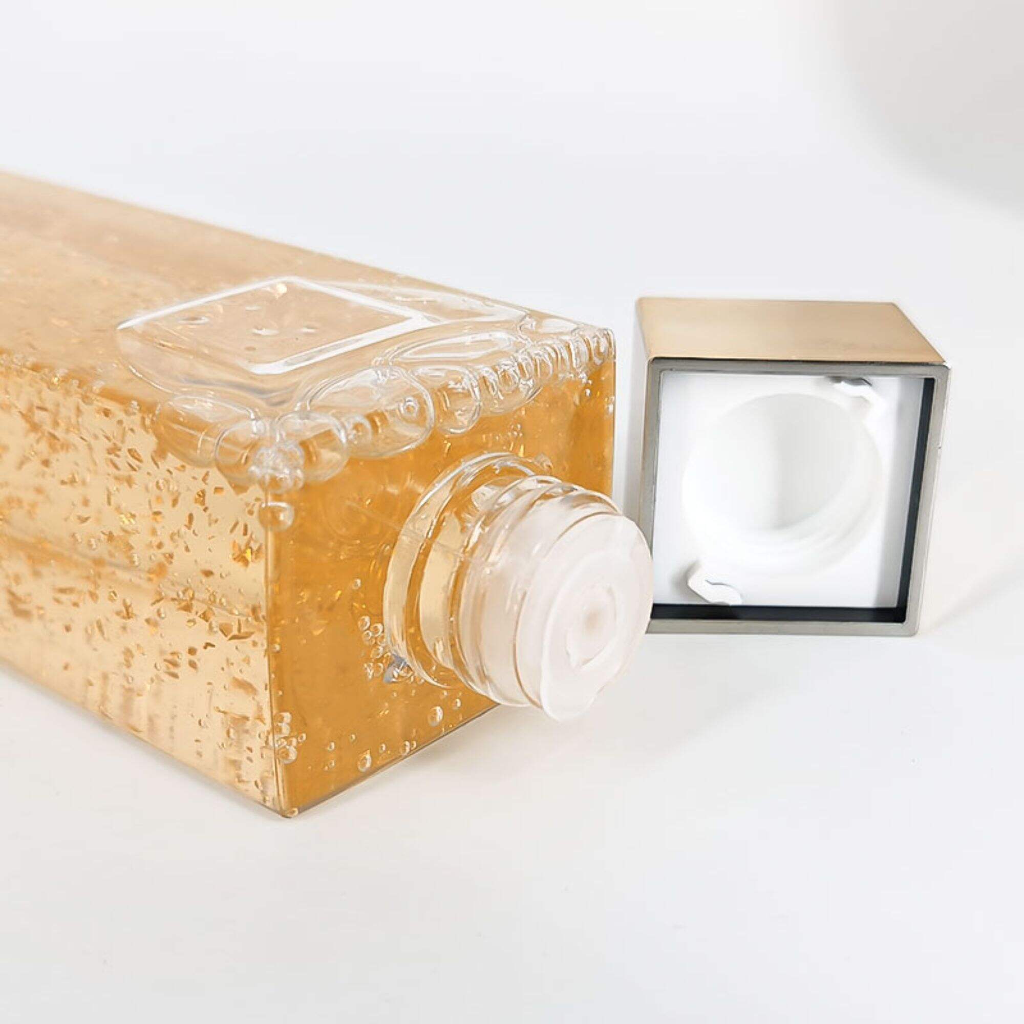 High-End Luxusglasflasche für Kosmetik 120ml Hautpflegeverpackung HY-1864