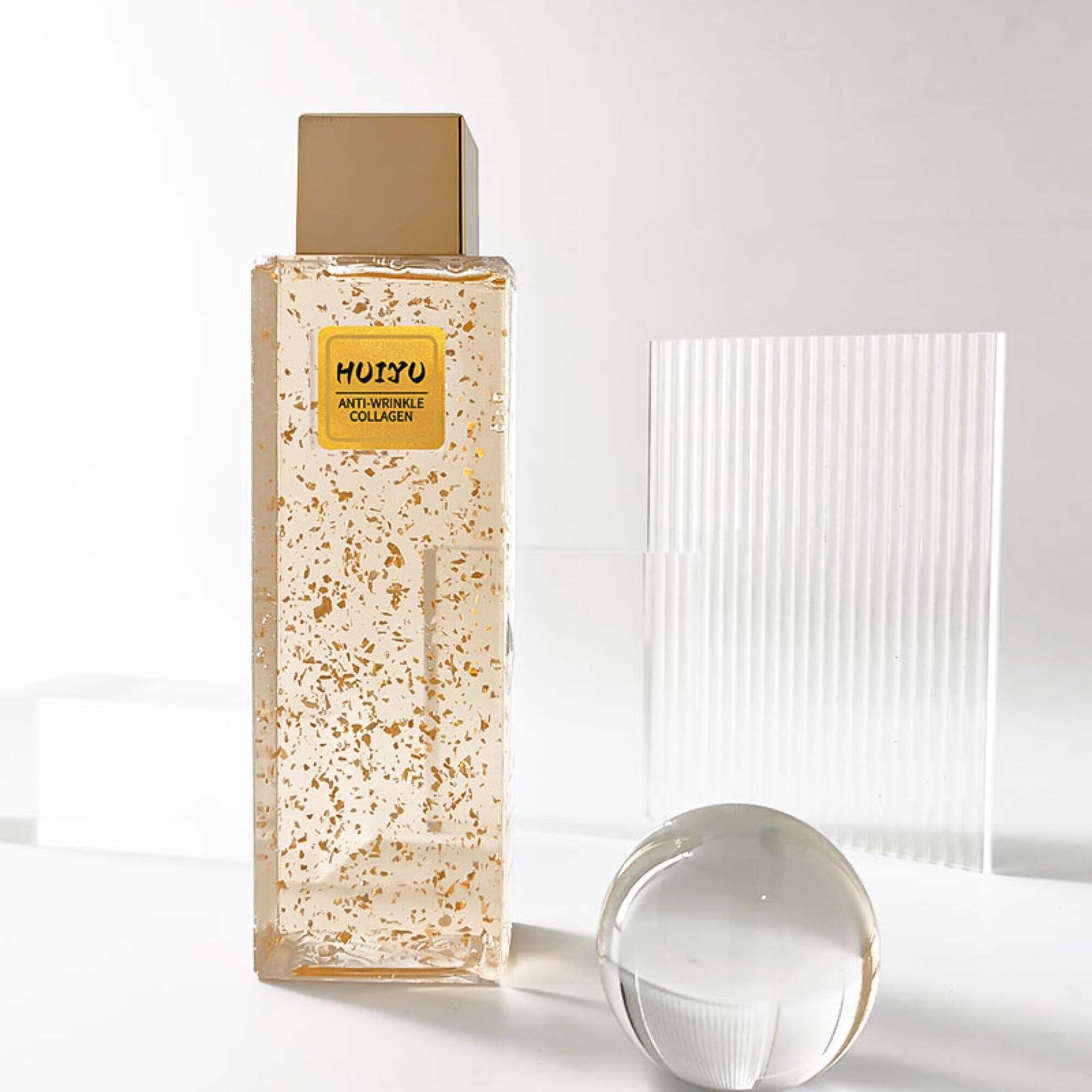 High-End Luxusglasflasche für Kosmetik 120ml Hautpflegeverpackung HY-1864