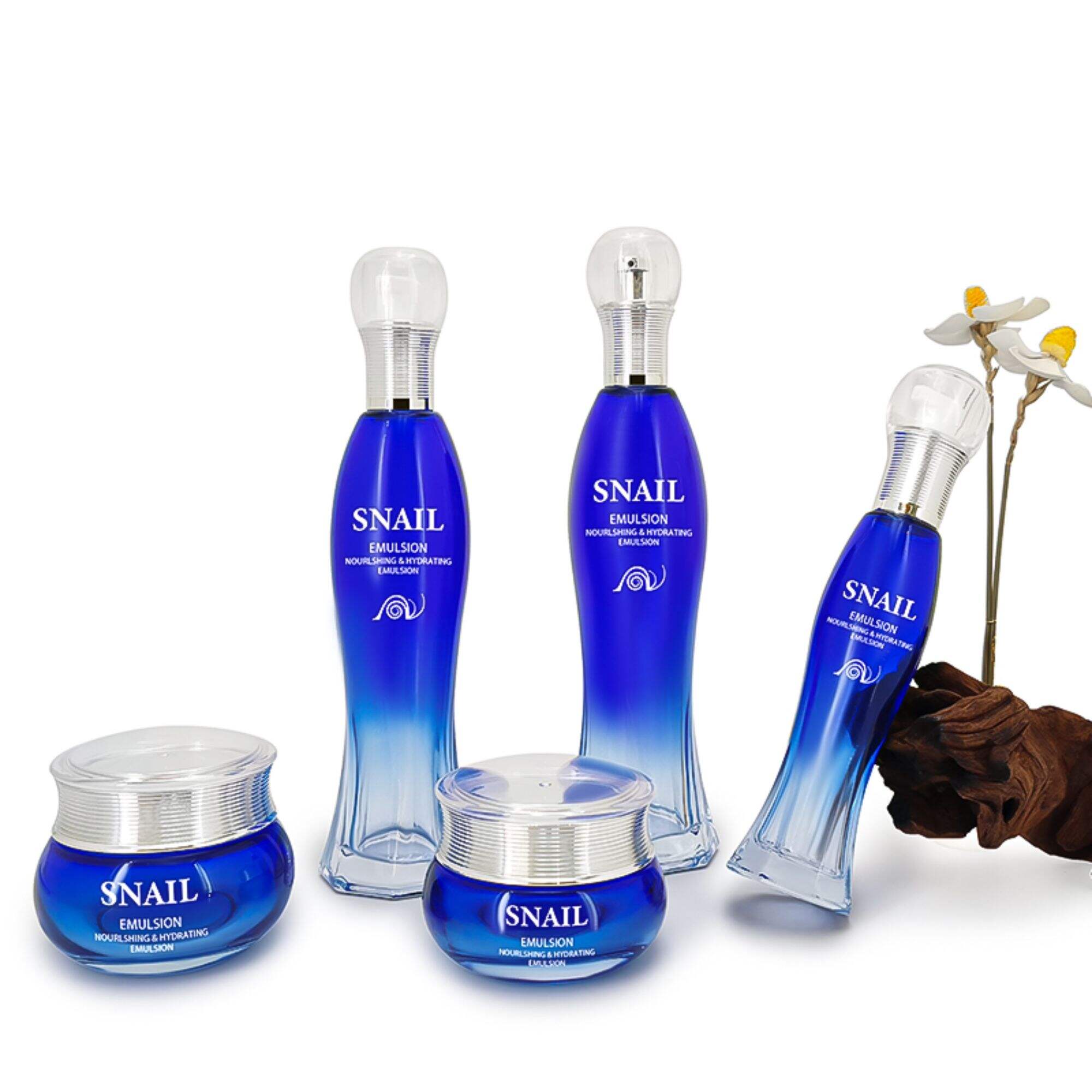 Luxury Round Waist Square Skincare Packaging HY-2322