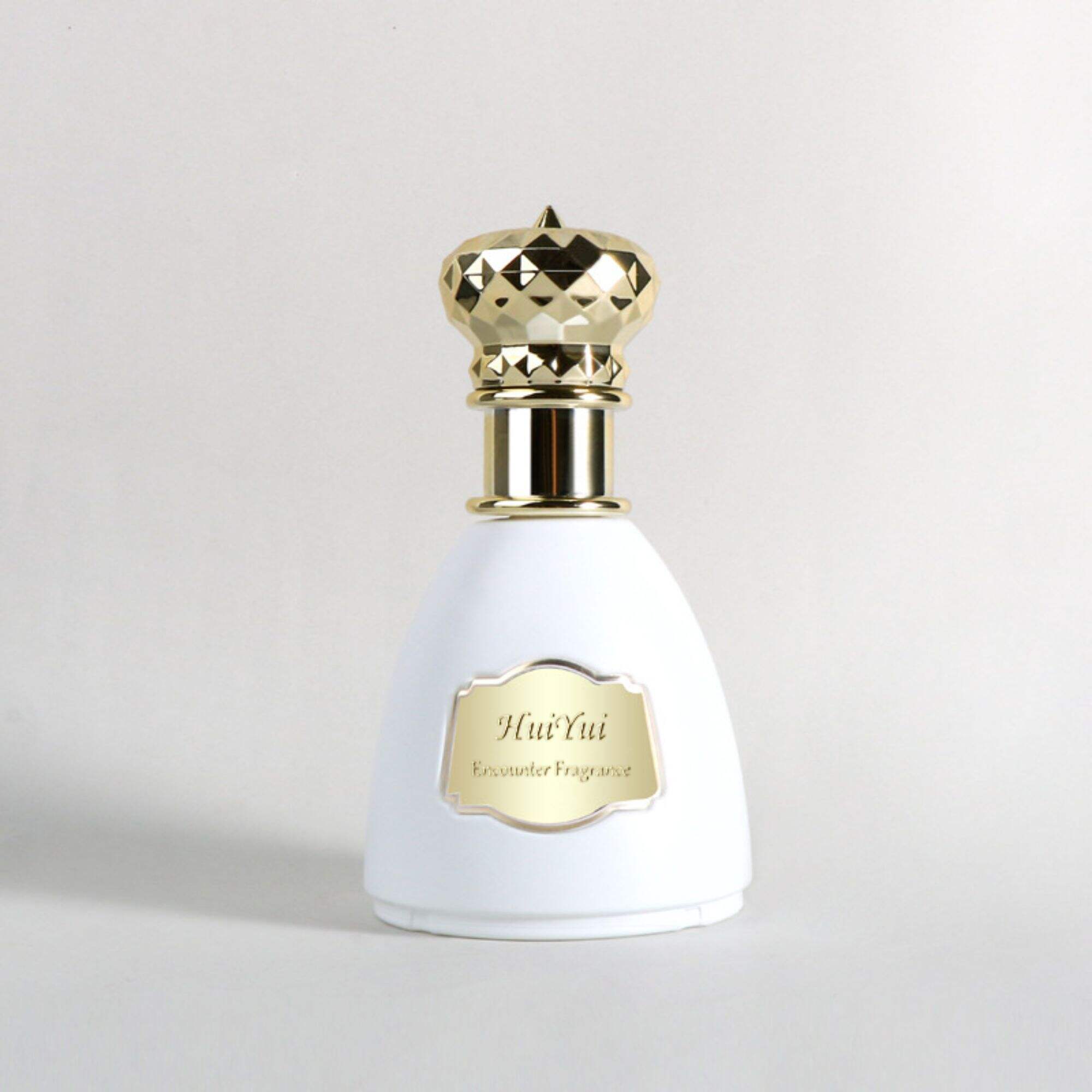 Weißer Krone-Deckel Parfumsprayflakon Vintage Miniaturparfumflakons HY-217