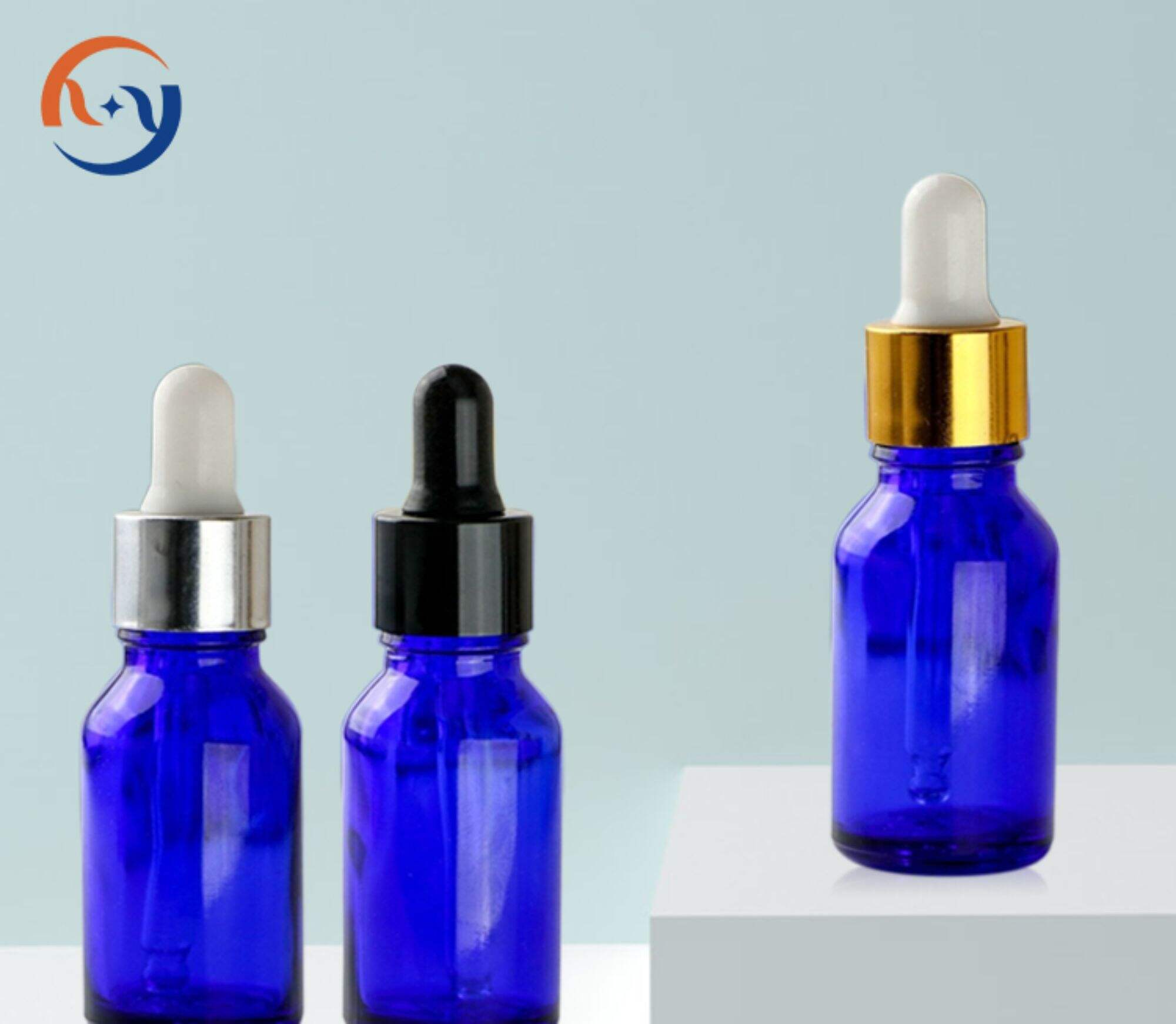 Clear round 5ml、15ml、30ml、100ml Dropper Bottles With Pipette  HY-1802