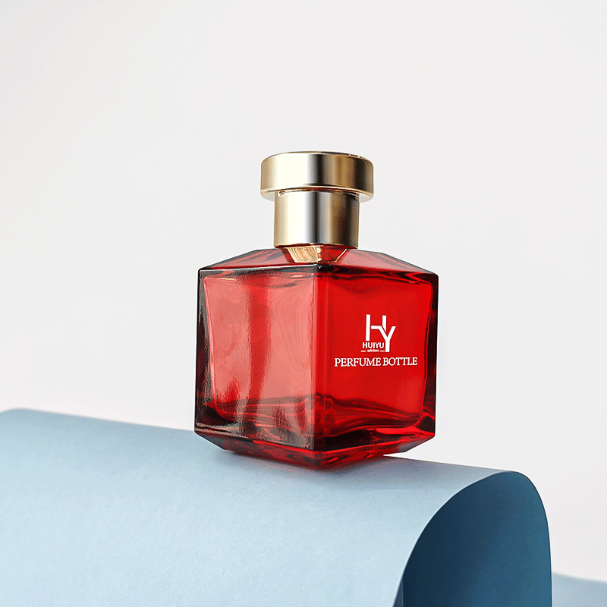 Parfümsprühflasche Klassisch Rot Vintage Kölnischwasserflaschen HY-P326