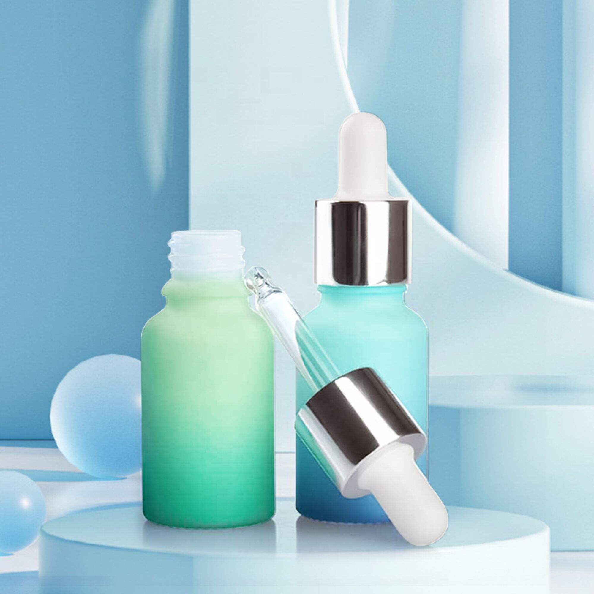 Klare Runde 5ml, 15ml, 30ml, 100ml Tropfenflaschen Mit Pipette HY-1802