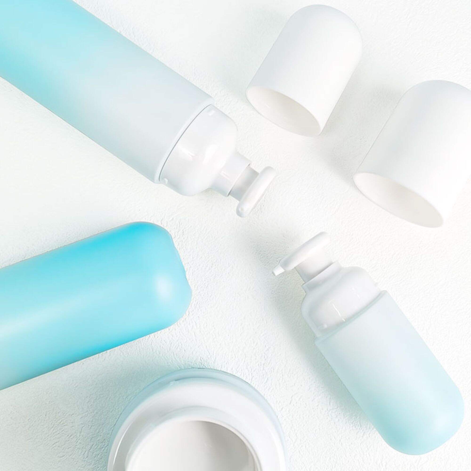 Nachfüllbare Emulsion Kosmetik-Creme-Dose Flaschen HY-2435