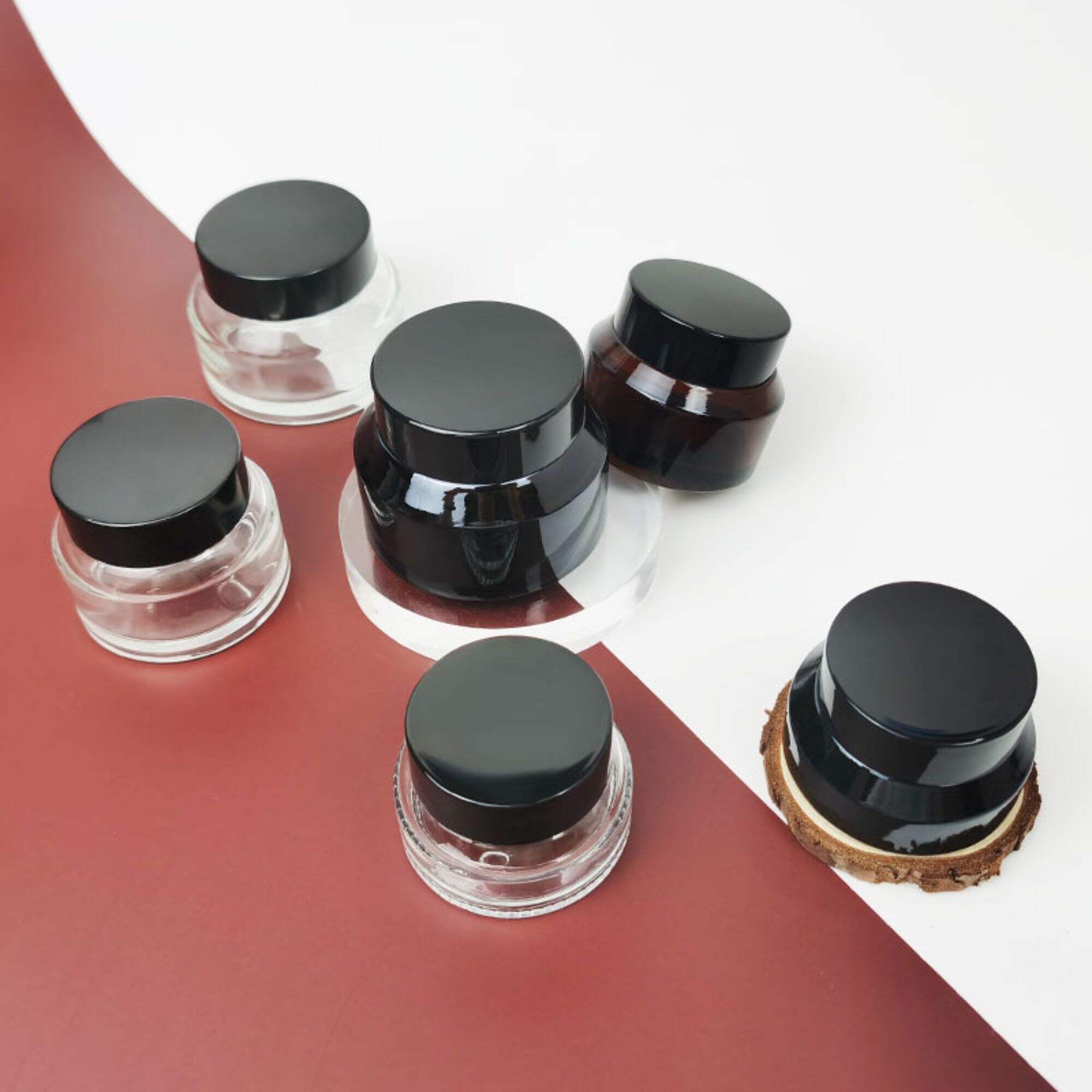 Sloping Shoulder Amber Black Skin Care Set HY-2388