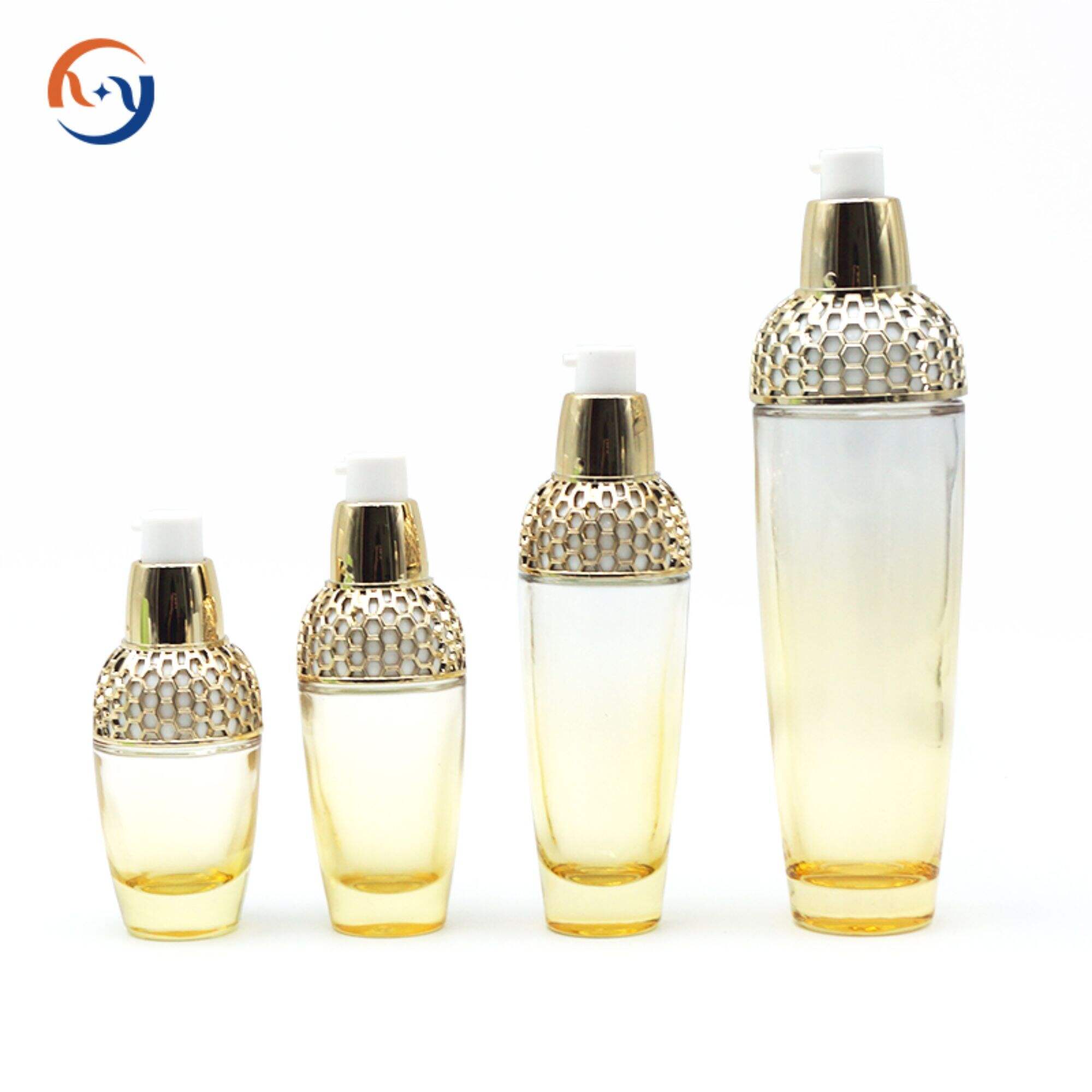 New product gold empty Skin care cosmetic set HY-2372