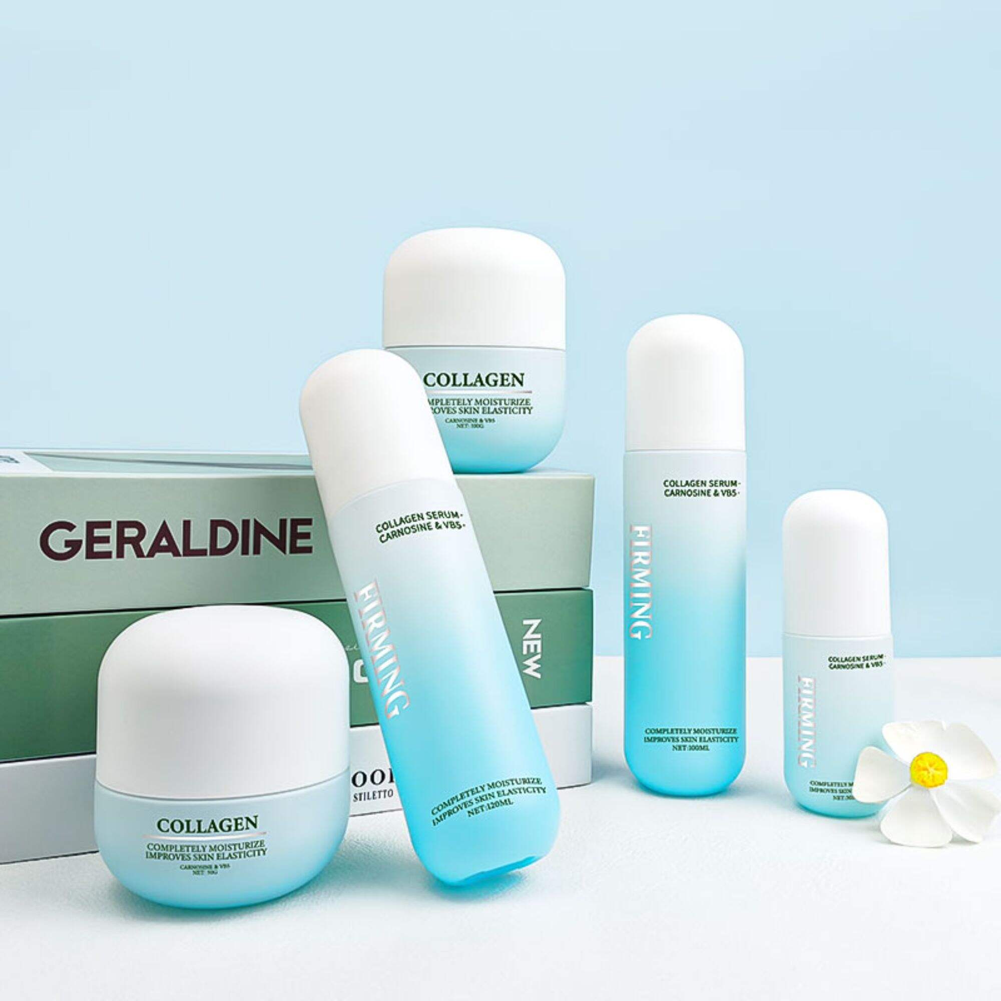Nachfüllbare Emulsion Kosmetik-Creme-Dose Flaschen HY-2435