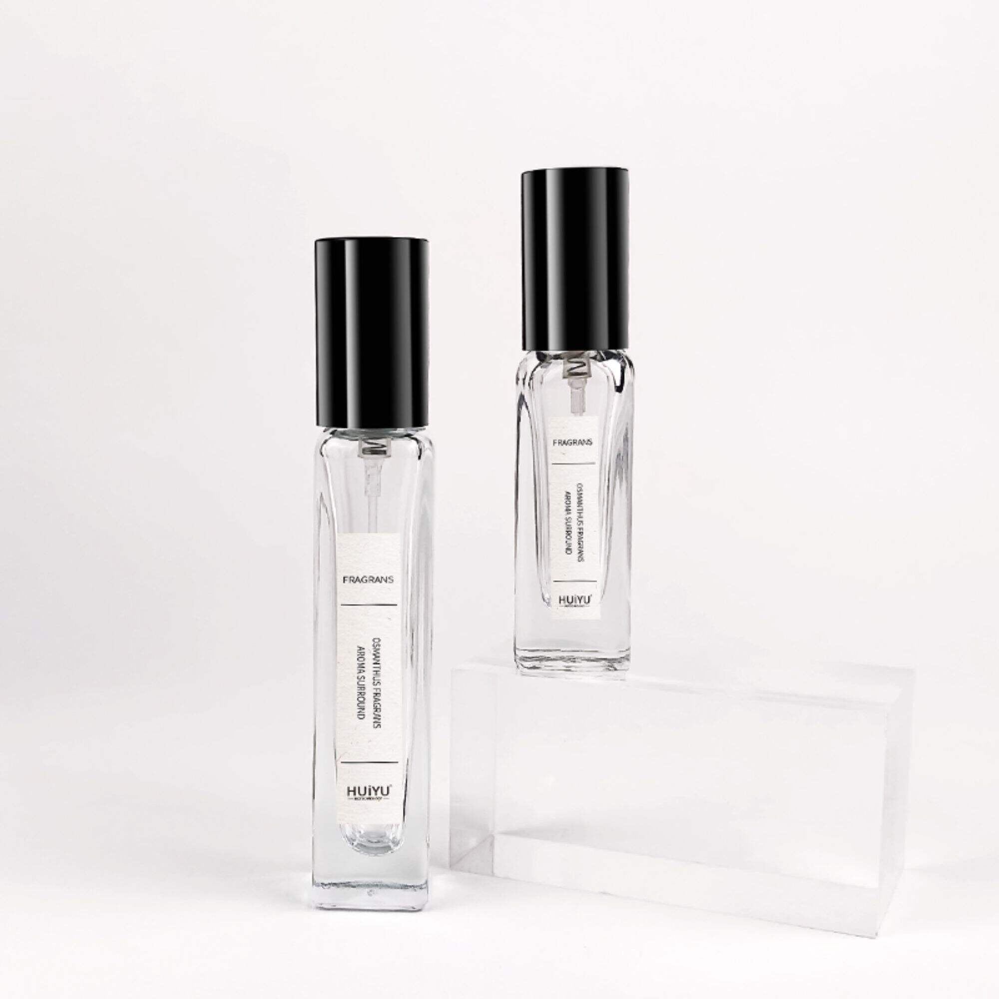 Schlanke Mini-Parfümflasche leer portabler Sprührohr HY-P314