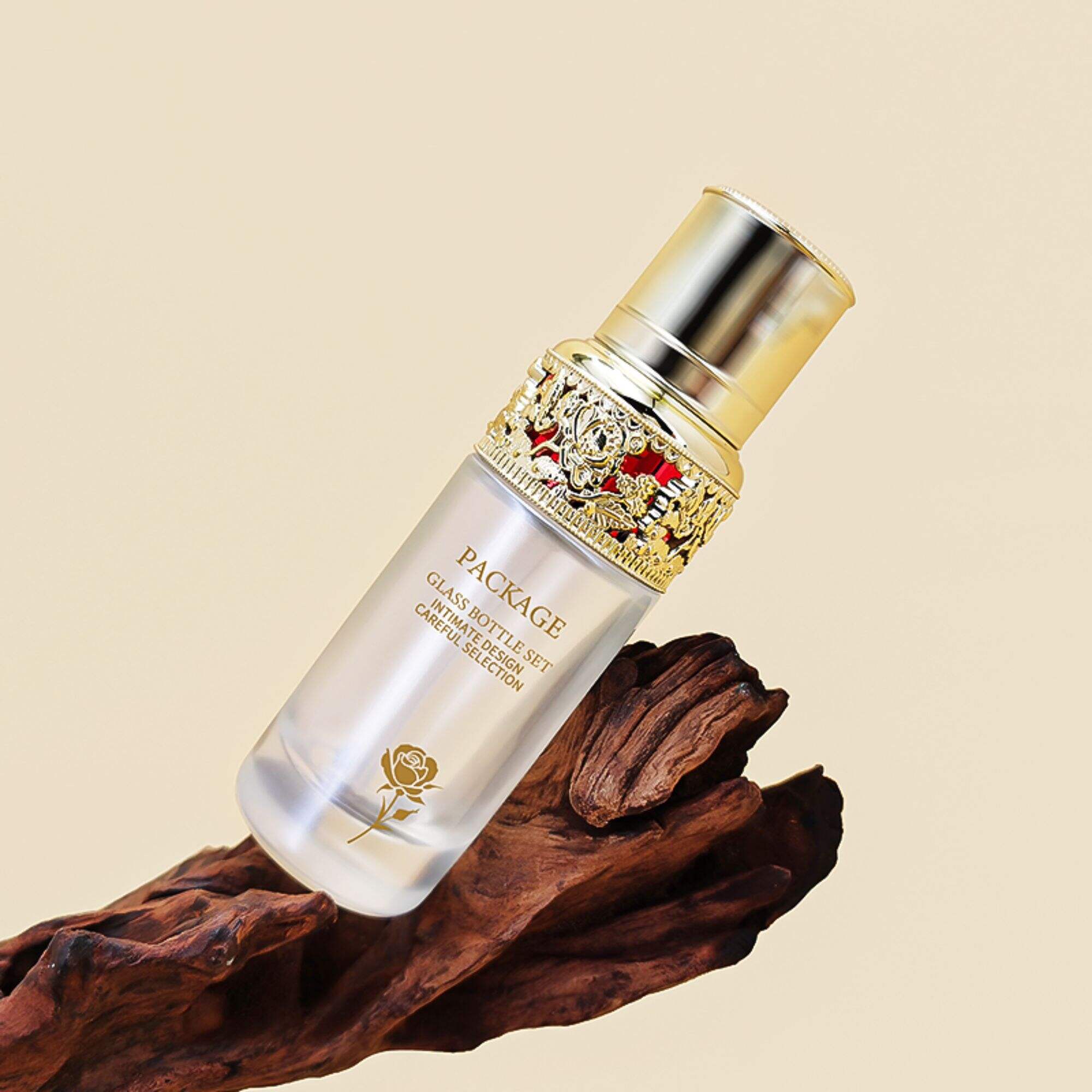 Glascremebehälter für Hautpflegekosmetik HY-2377