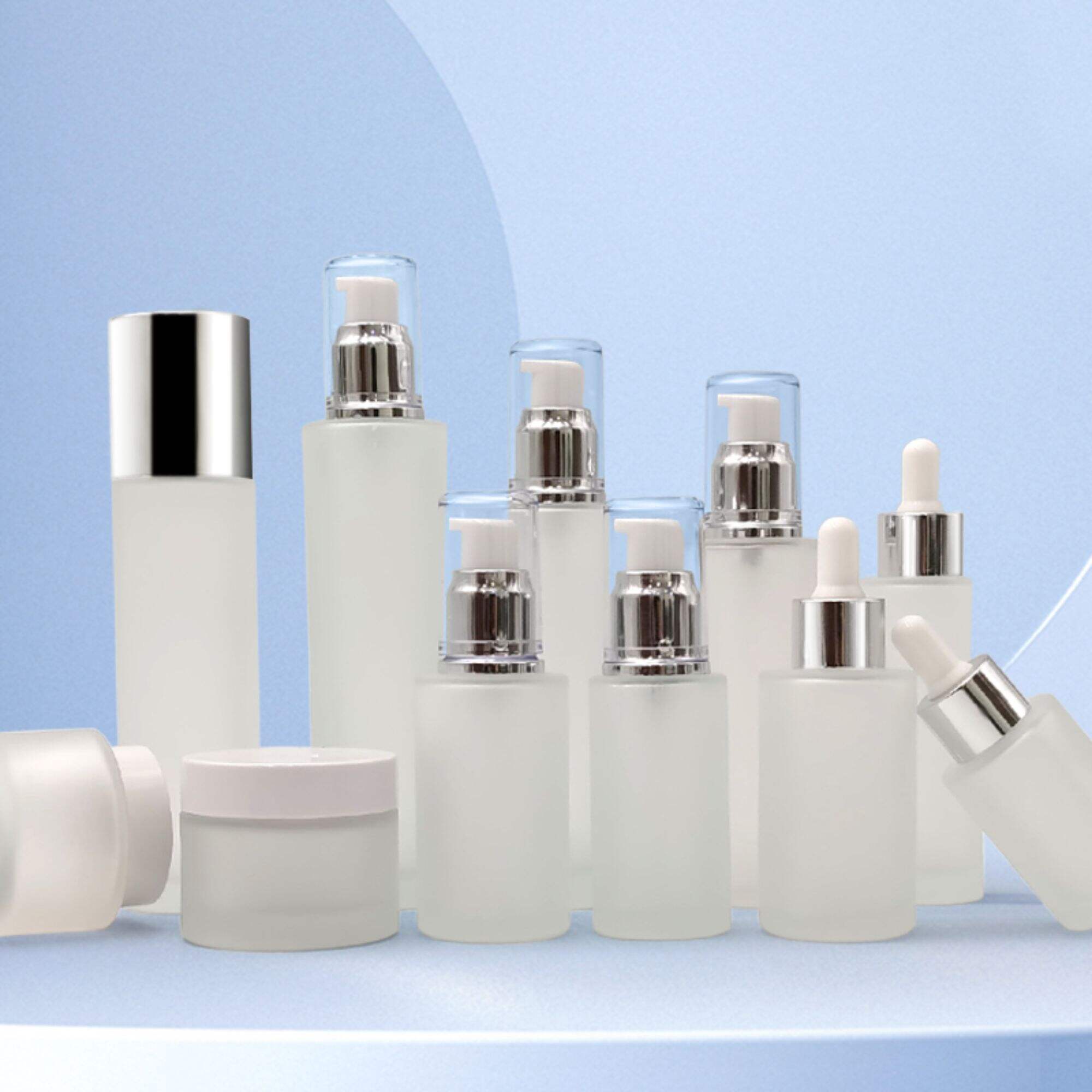 Vor-rätig einfache Glasflasche Set HY-2383