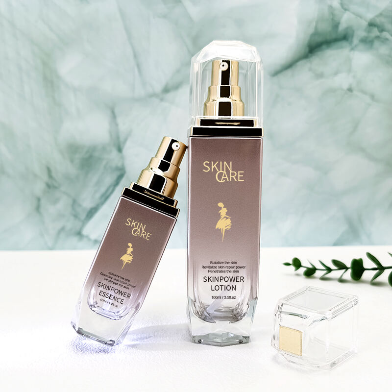 Lotion Hautpflege Gesicht kosmetisches Glasset HY-2424