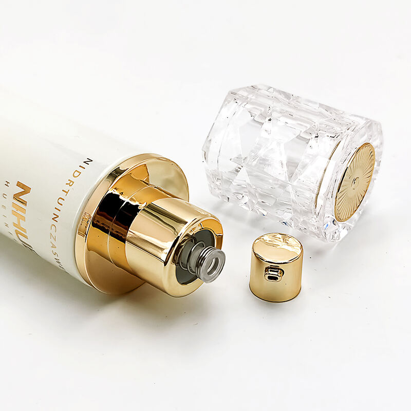 Beliebte einfache Design-Kosmetikglasflasche HY-2428